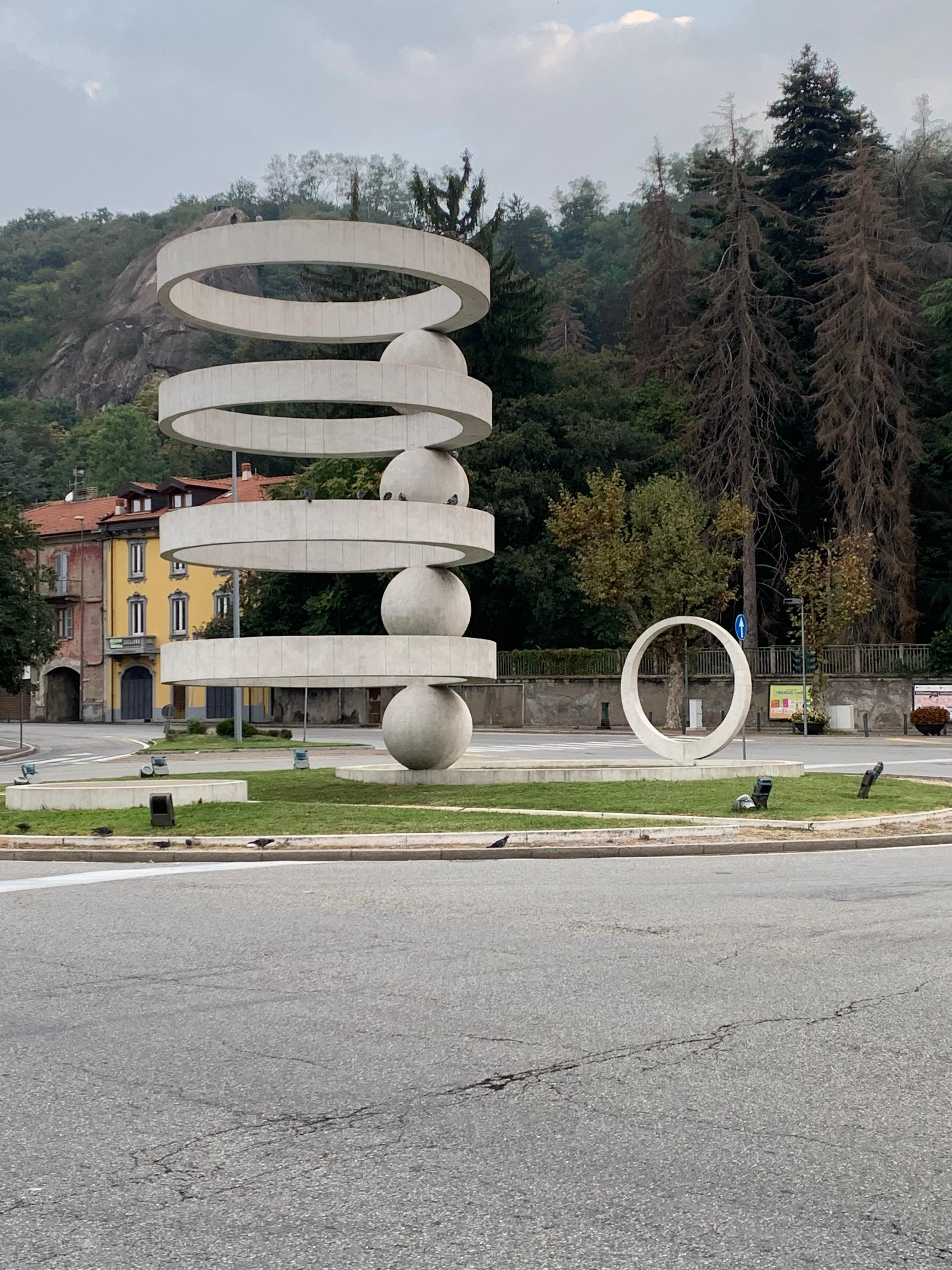 Sculpture model of the Rationalist fountain In Como by Cattaneo e Radice 1935 For Sale 5