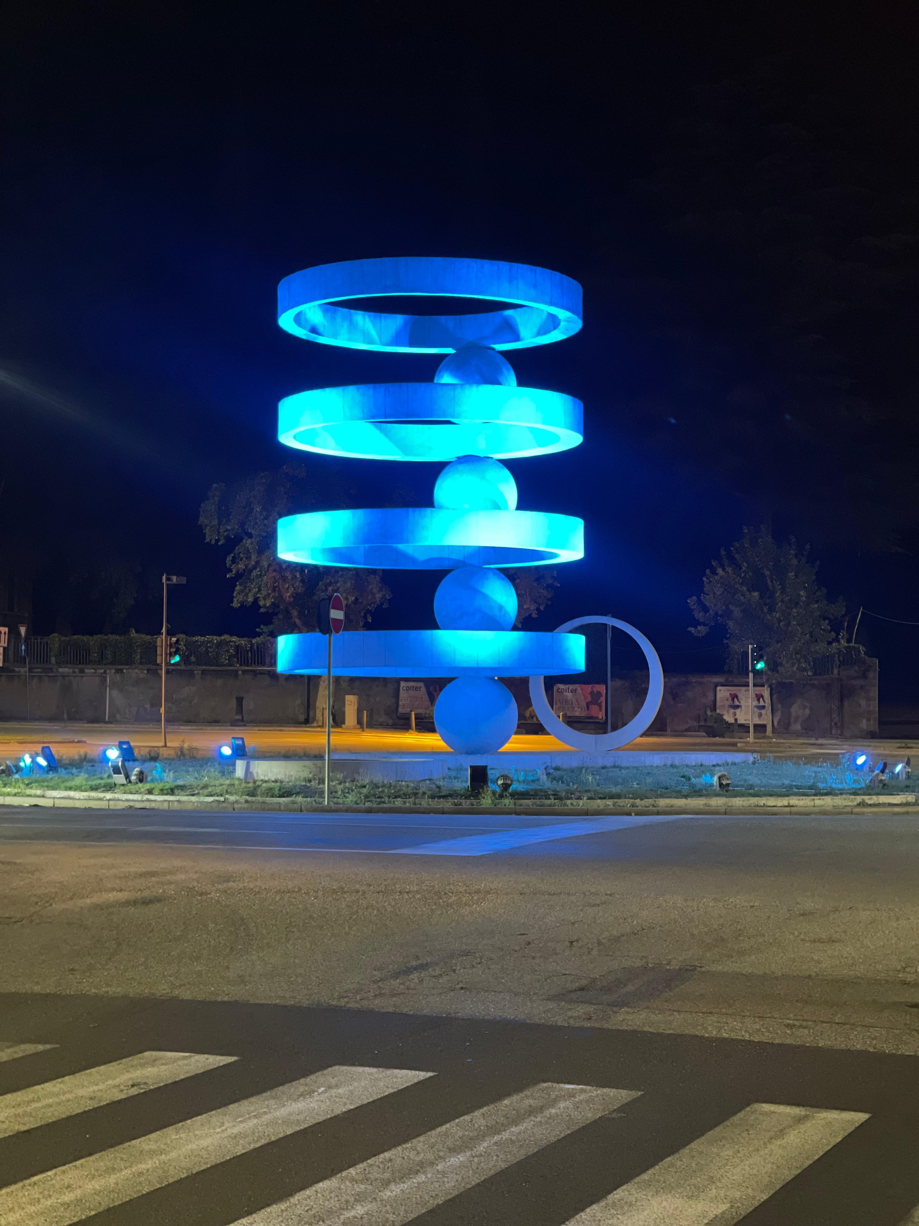 Sculpture model of the Rationalist fountain In Como by Cattaneo e Radice 1935 For Sale 10