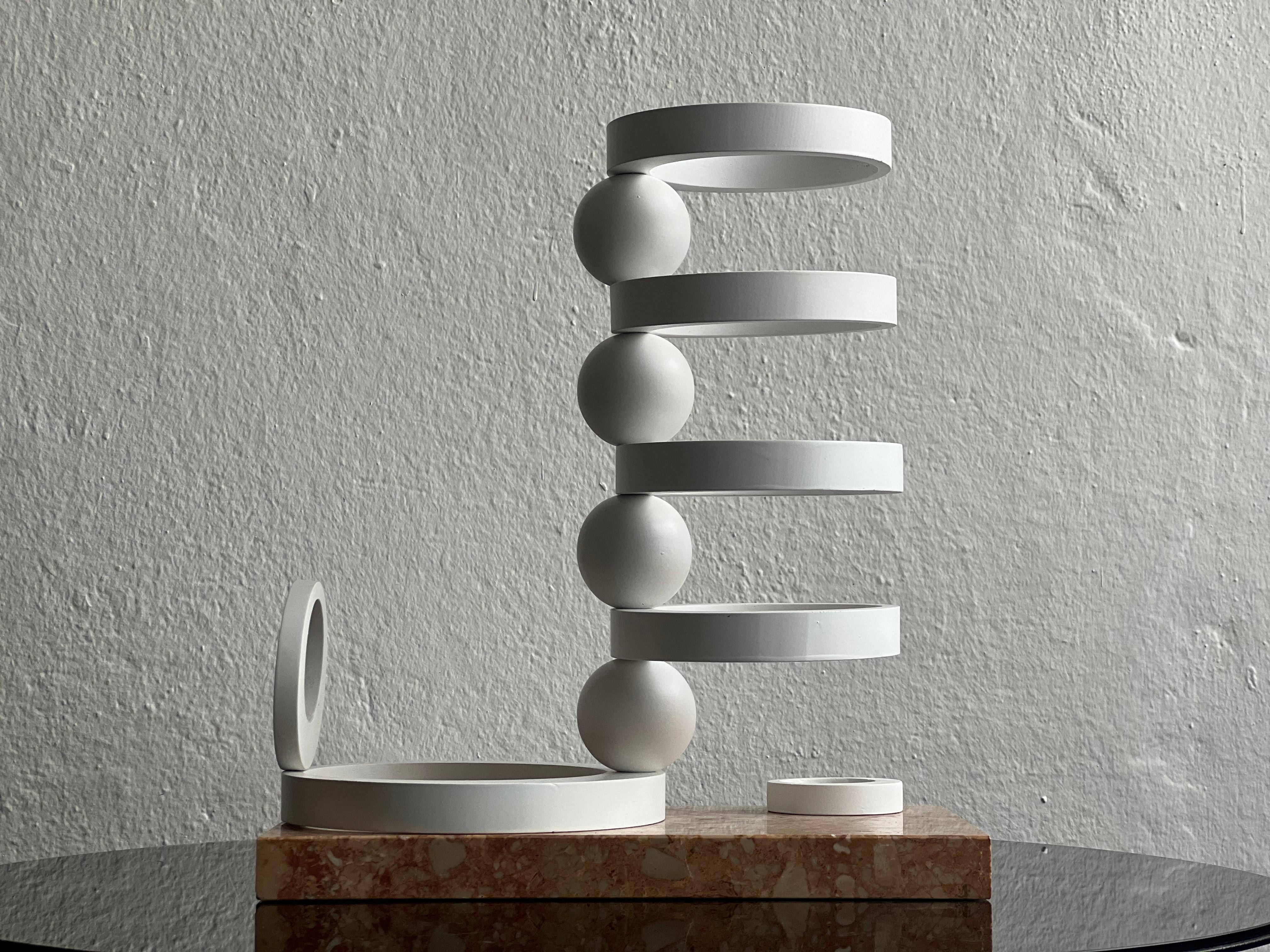 Italian Sculpture model of the Rationalist fountain In Como by Cattaneo e Radice 1935 For Sale