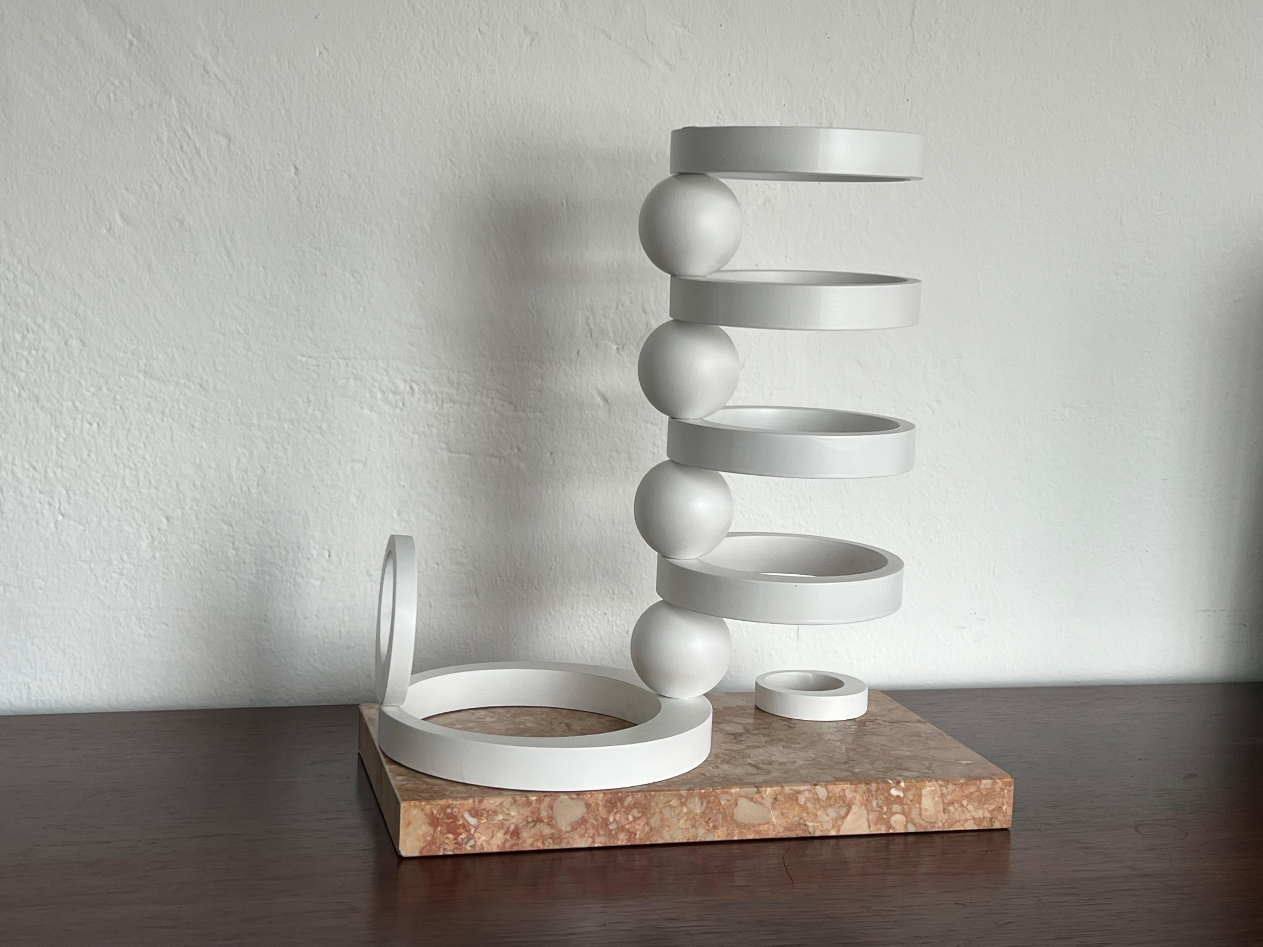 Late 20th Century Sculpture model of the Rationalist fountain In Como by Cattaneo e Radice 1935 For Sale