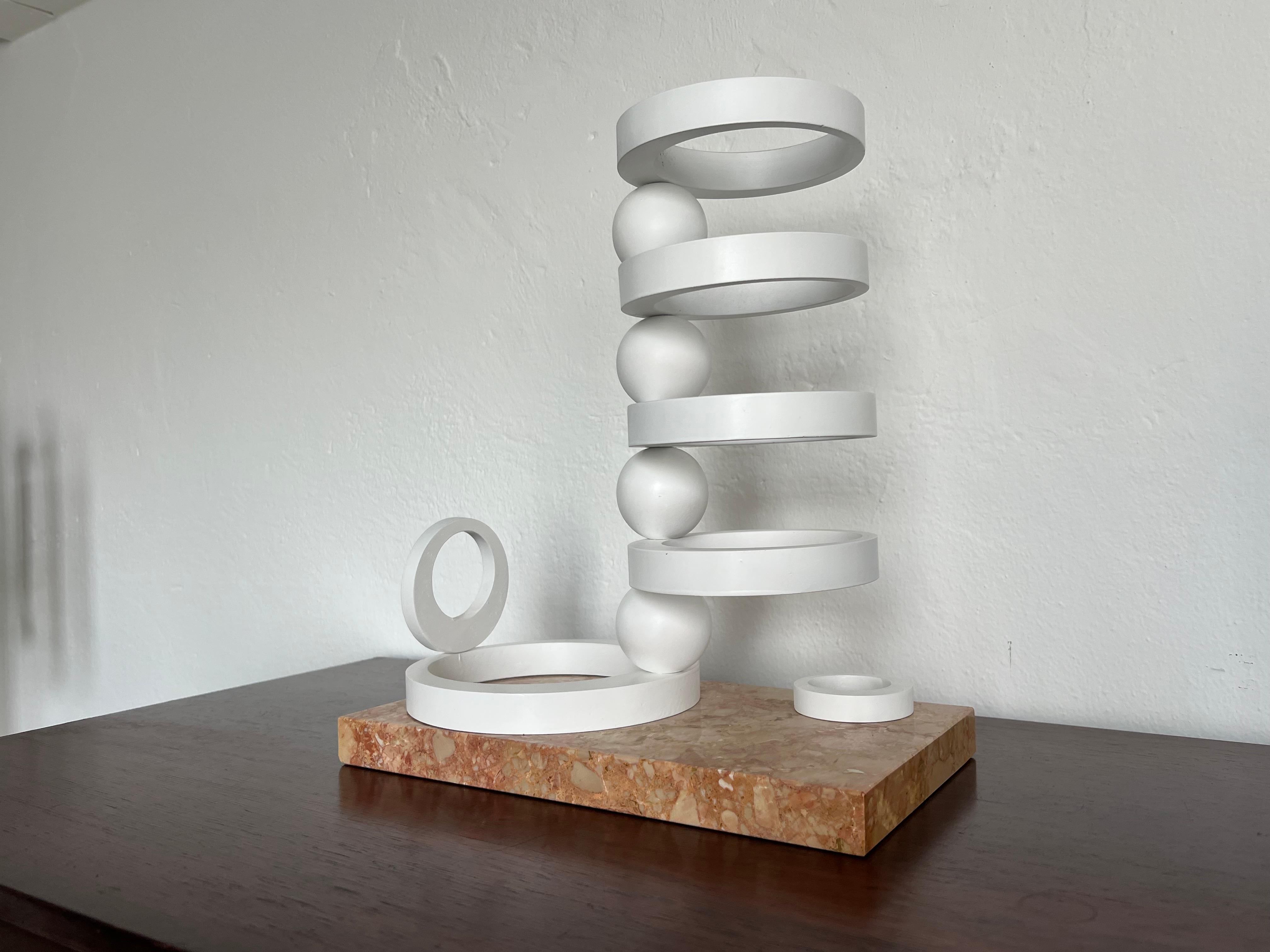 Sculpture model of the Rationalist fountain In Como by Cattaneo e Radice 1935 For Sale 1