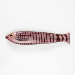 Skulptur als Fisch modelliert, Ken Scott, Venini