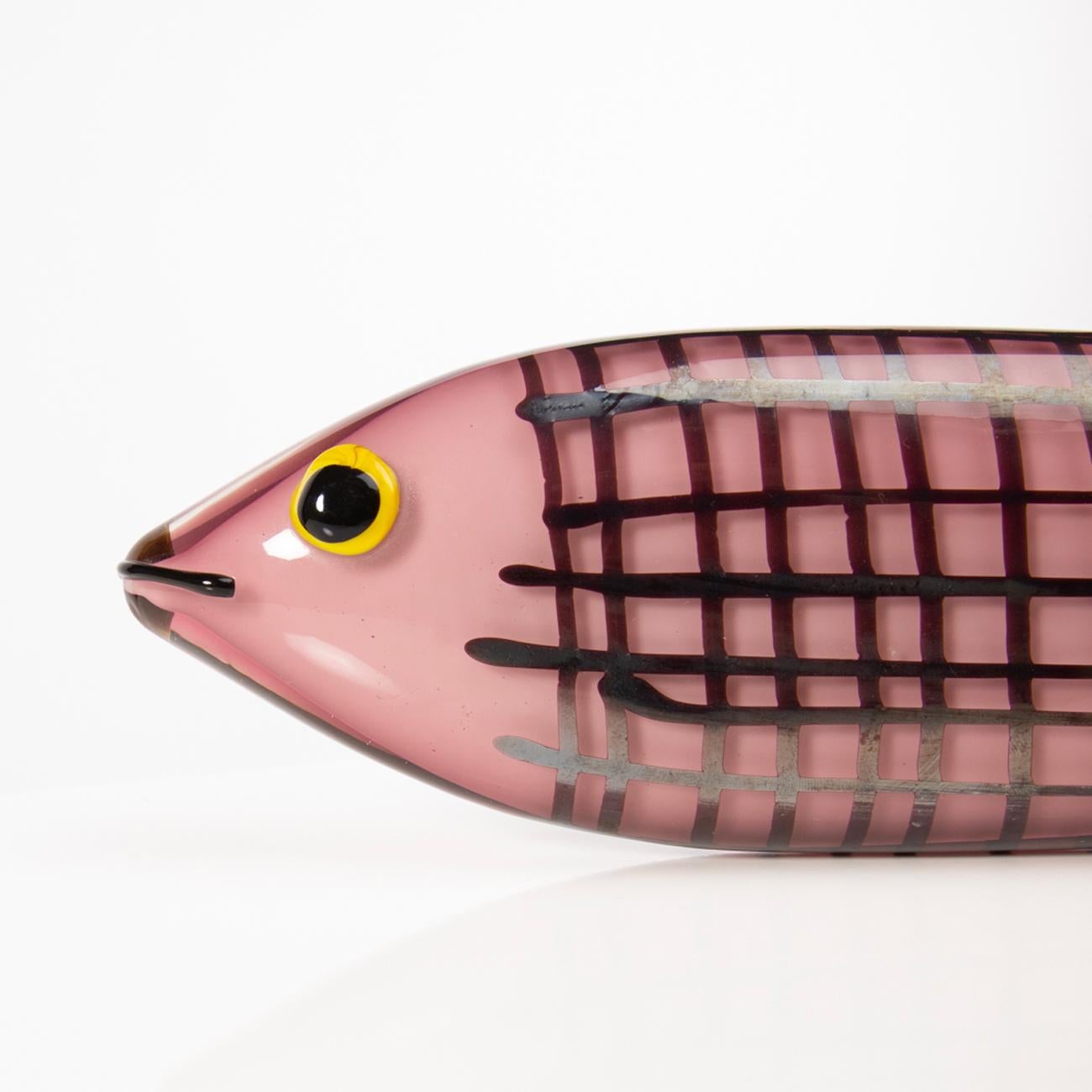 20th Century Sculpture Modeled as a Fish, Ken Scott, Venini