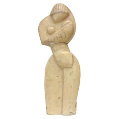 Escultura "Madre e hijo" de Marthe Donas, Yeso, década de 1910