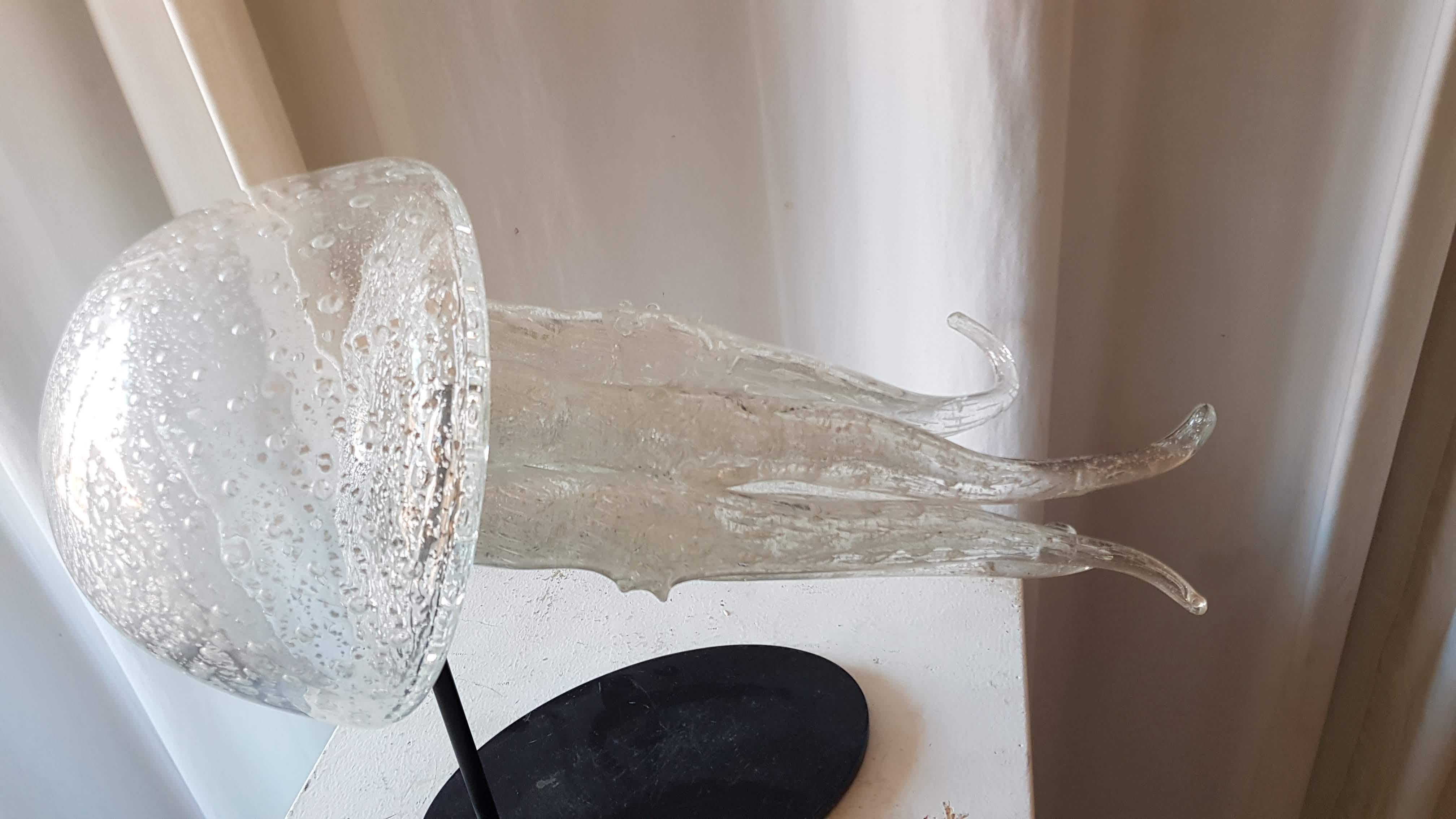 Italian Sculpture Murano Glass Medusa Irene Rezzonico For Sale