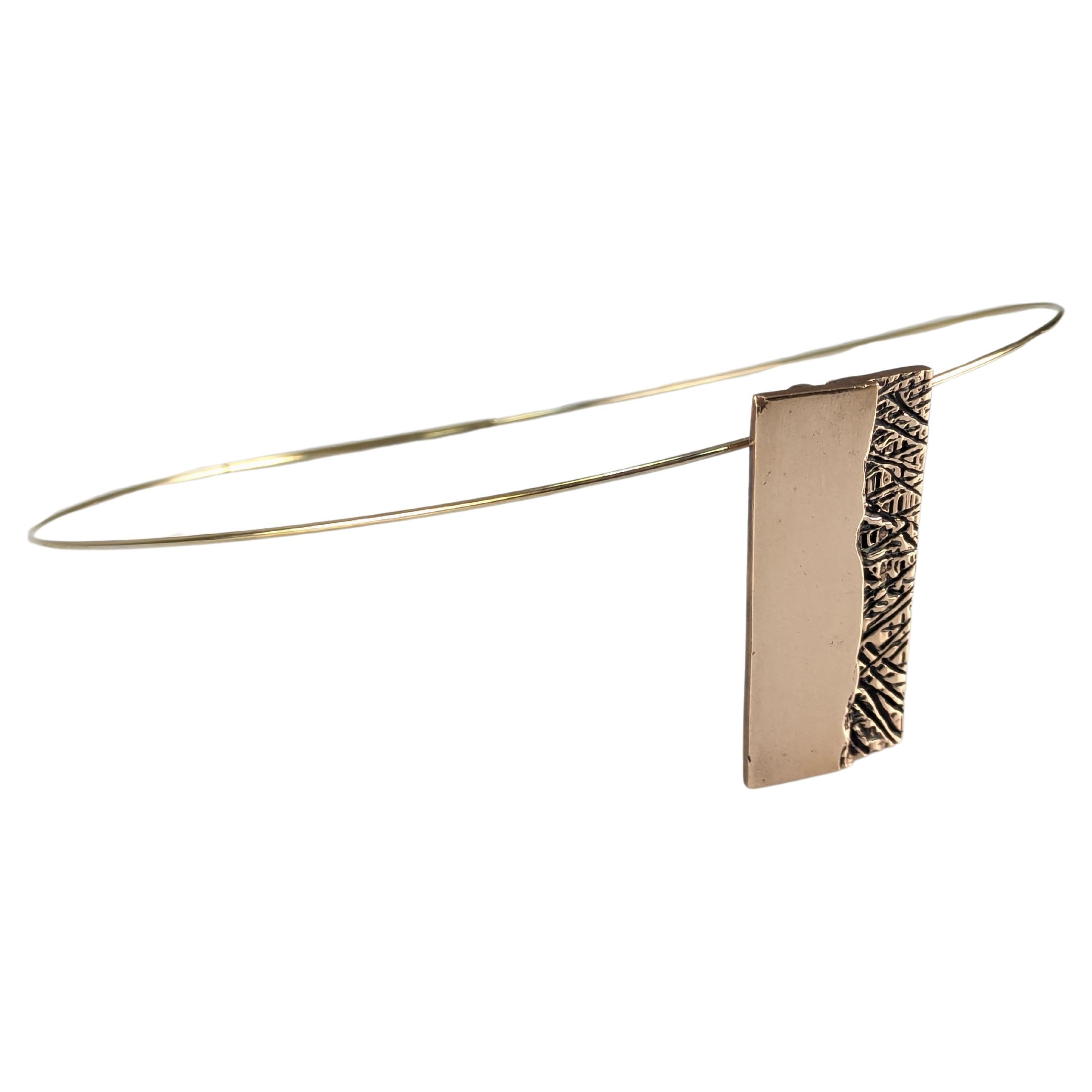 Collier sculpté Enrique Broglia P/A unique