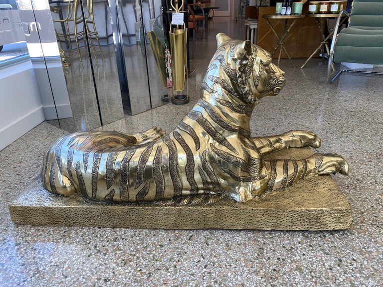 Sculpture of a Bengal Tiger at 1stDibs