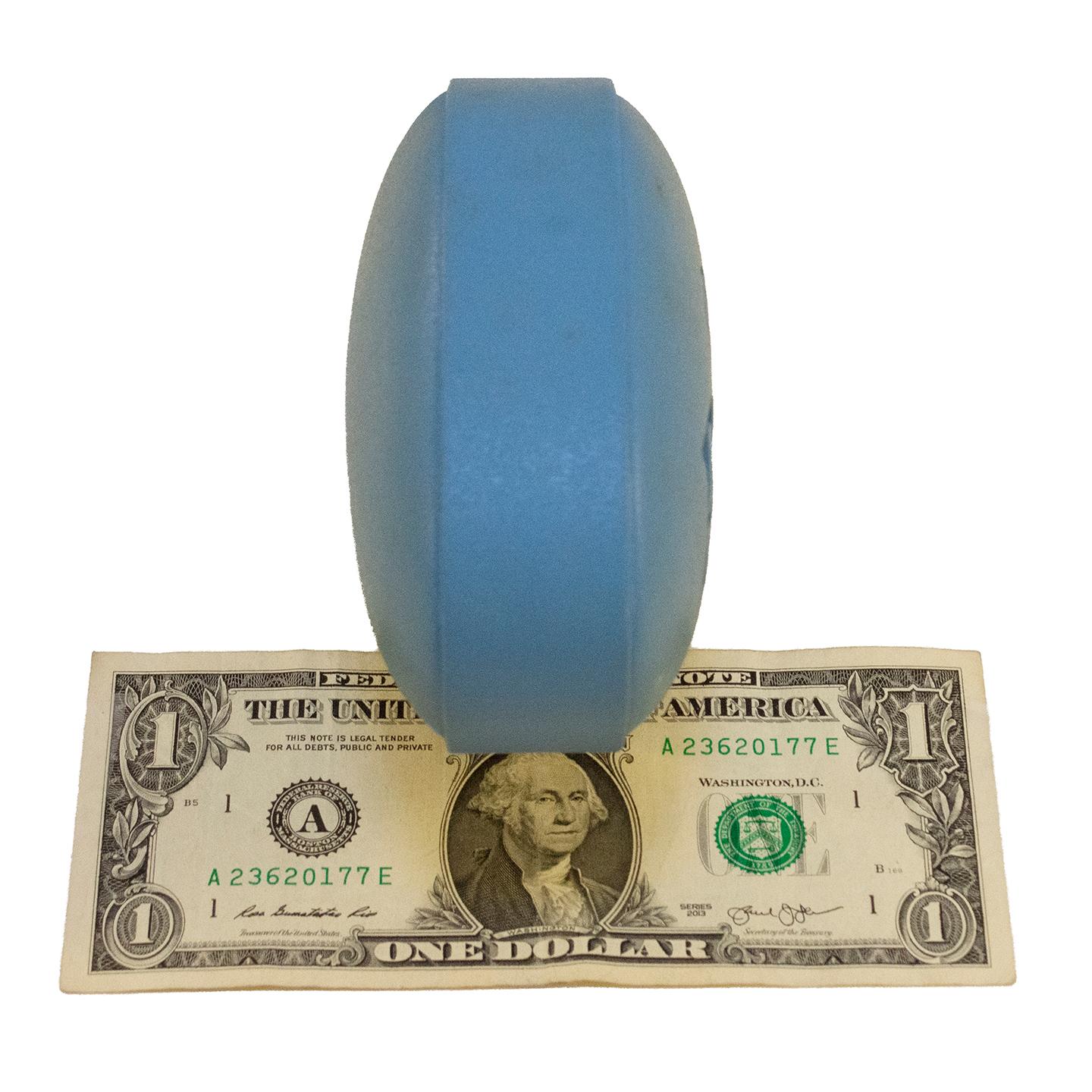 American Sculpture of a Blue Viagra Pill by Mark Yurkiw
