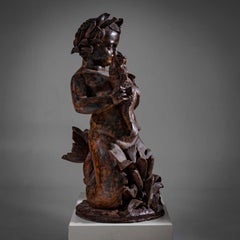 Sculpture of a Putti as Aquarius, early 20th Century