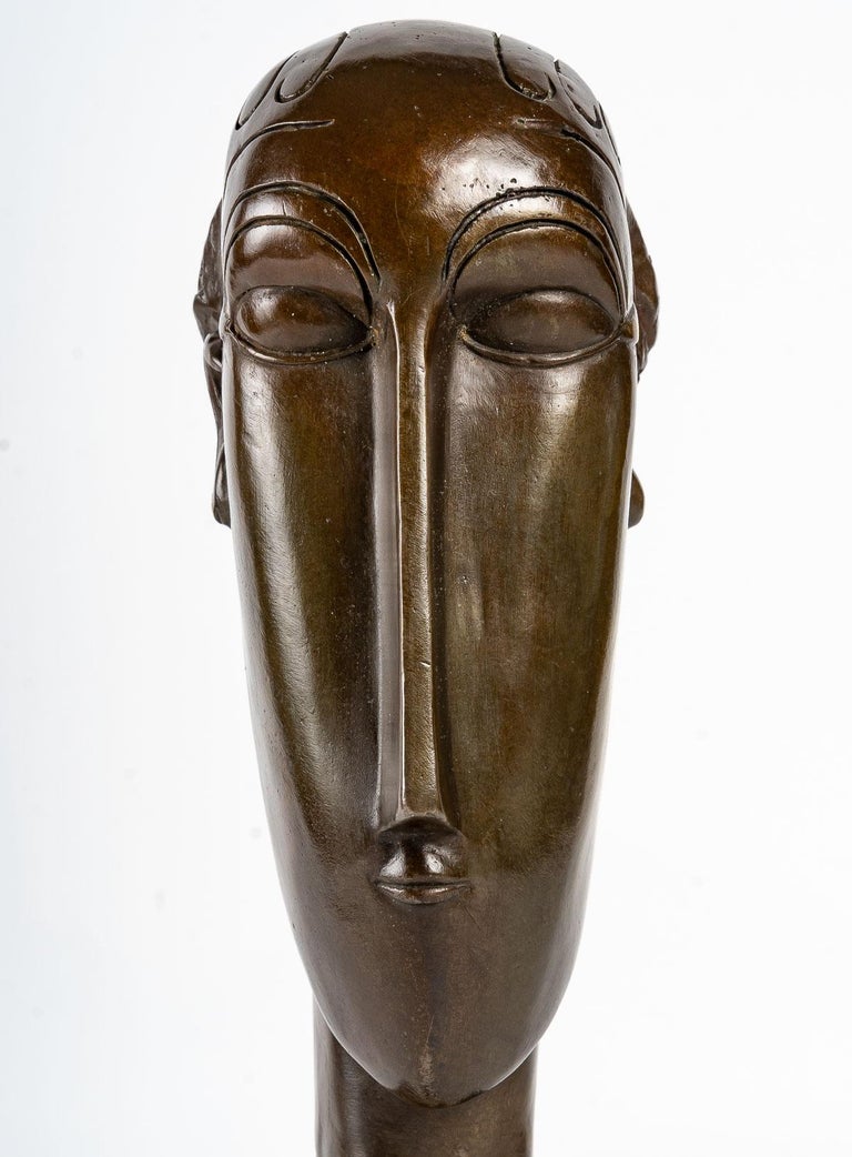 Sculpture of a Woman After Modigliani For Sale at 1stDibs