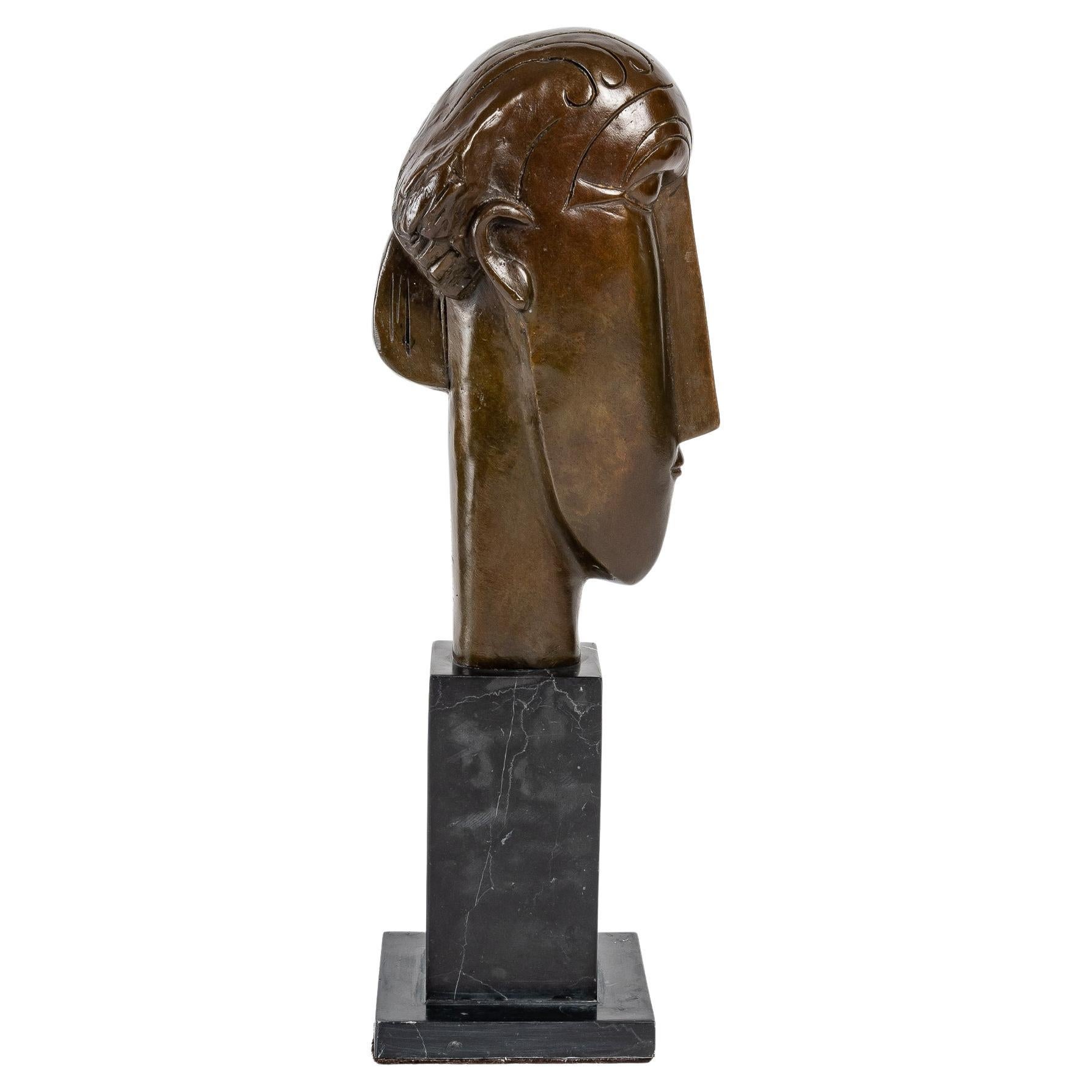Sculpture of a Woman After Modigliani