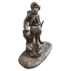 Sculpture of an Algerian Zouave – 19th Century