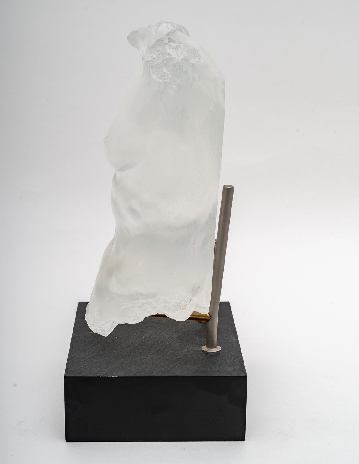 aphrodite crystal statue