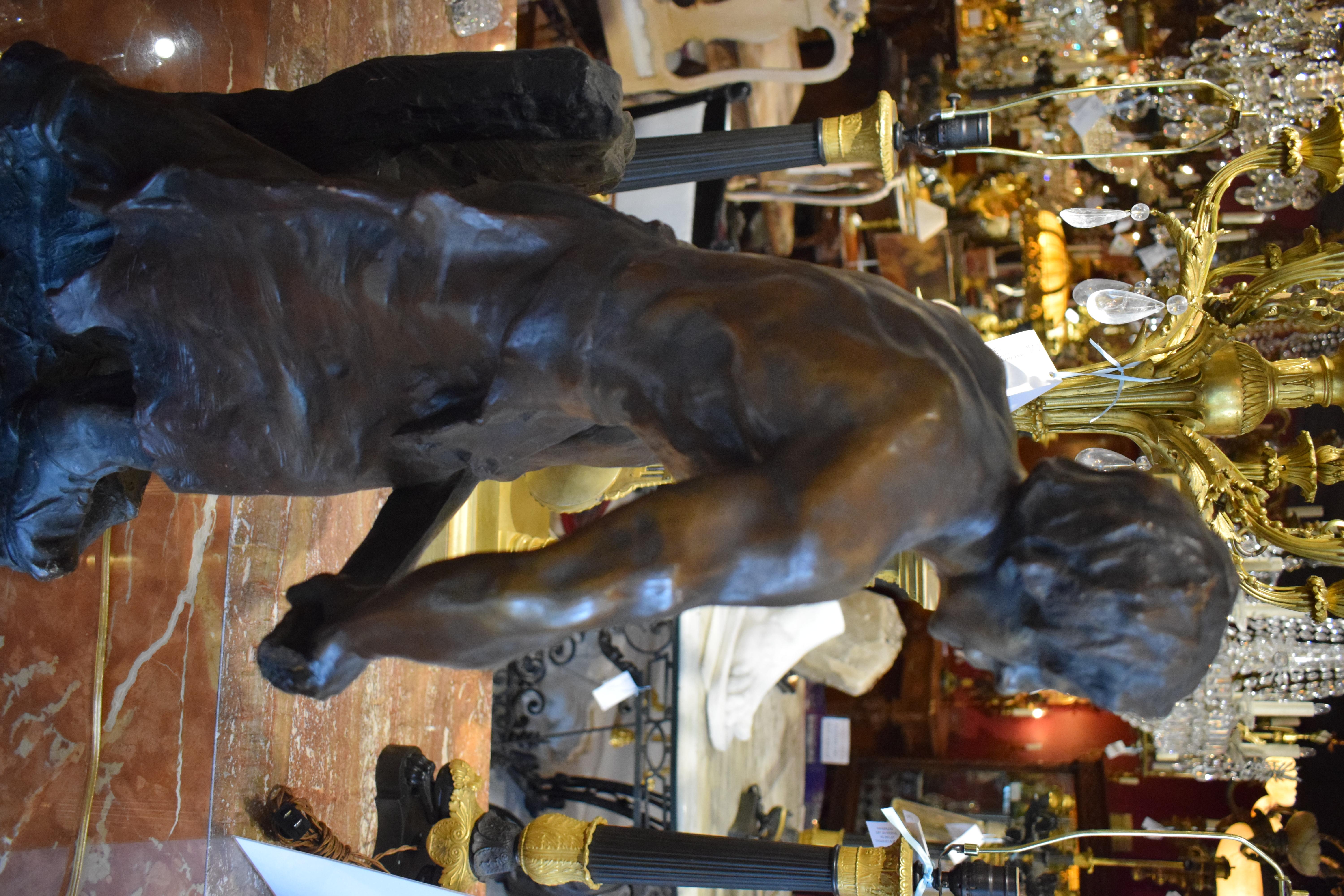 Sculpture of Blacksmith For Sale 1