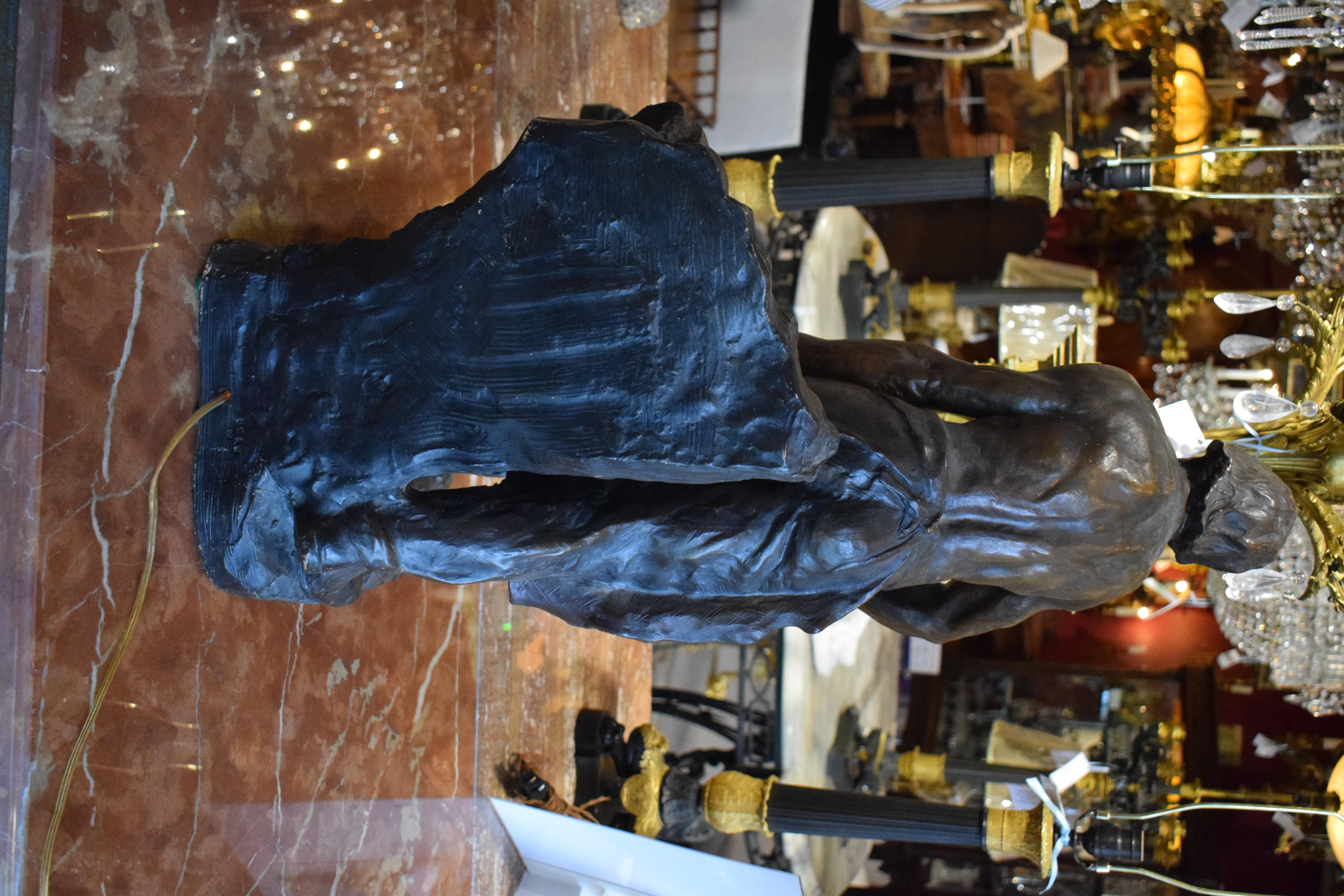 Sculpture of Blacksmith For Sale 3