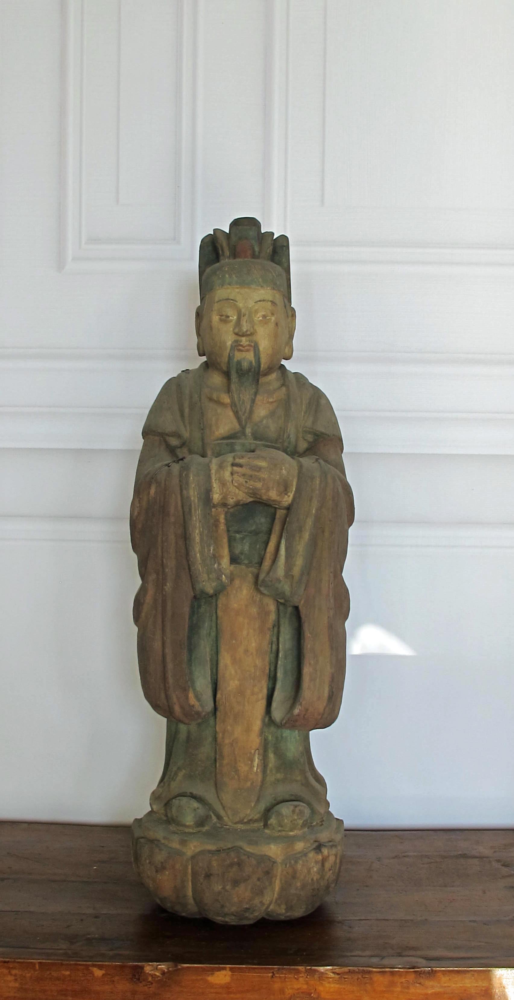 Sculpture of Chinese Government Official (Chinesisch) im Angebot