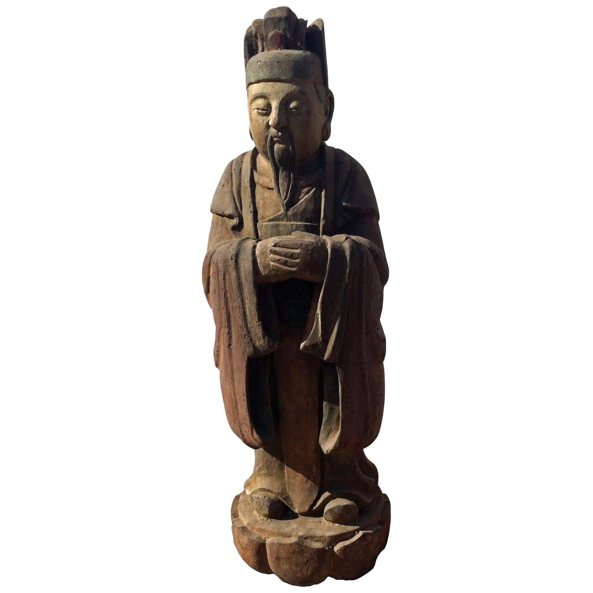 Sculpture of Chinese Government Official im Angebot