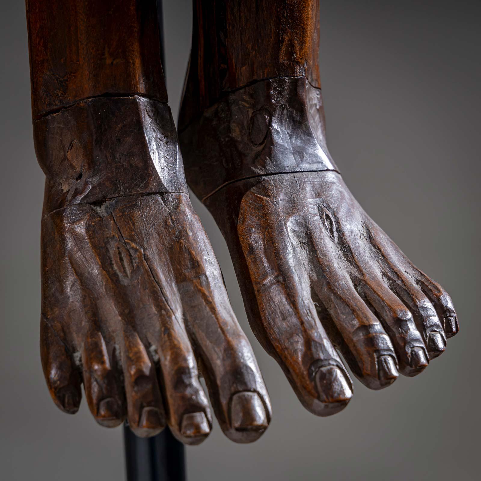 Scultura di Cristo in stile romanico, XIX/XX secolo in vendita 3