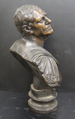 Sculpture of Emperor Aratus in bronze