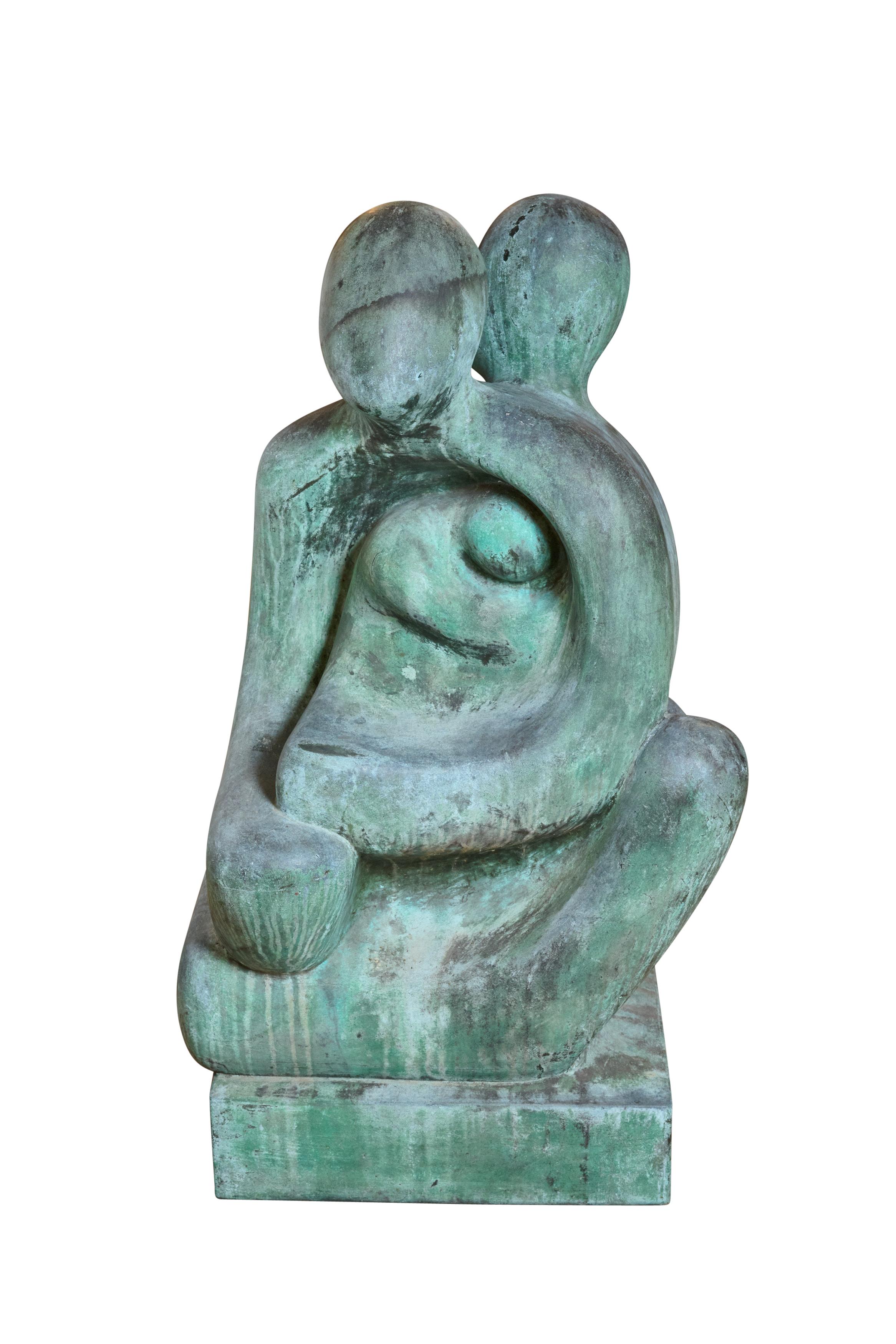 italien Sculpture de la famille en vente