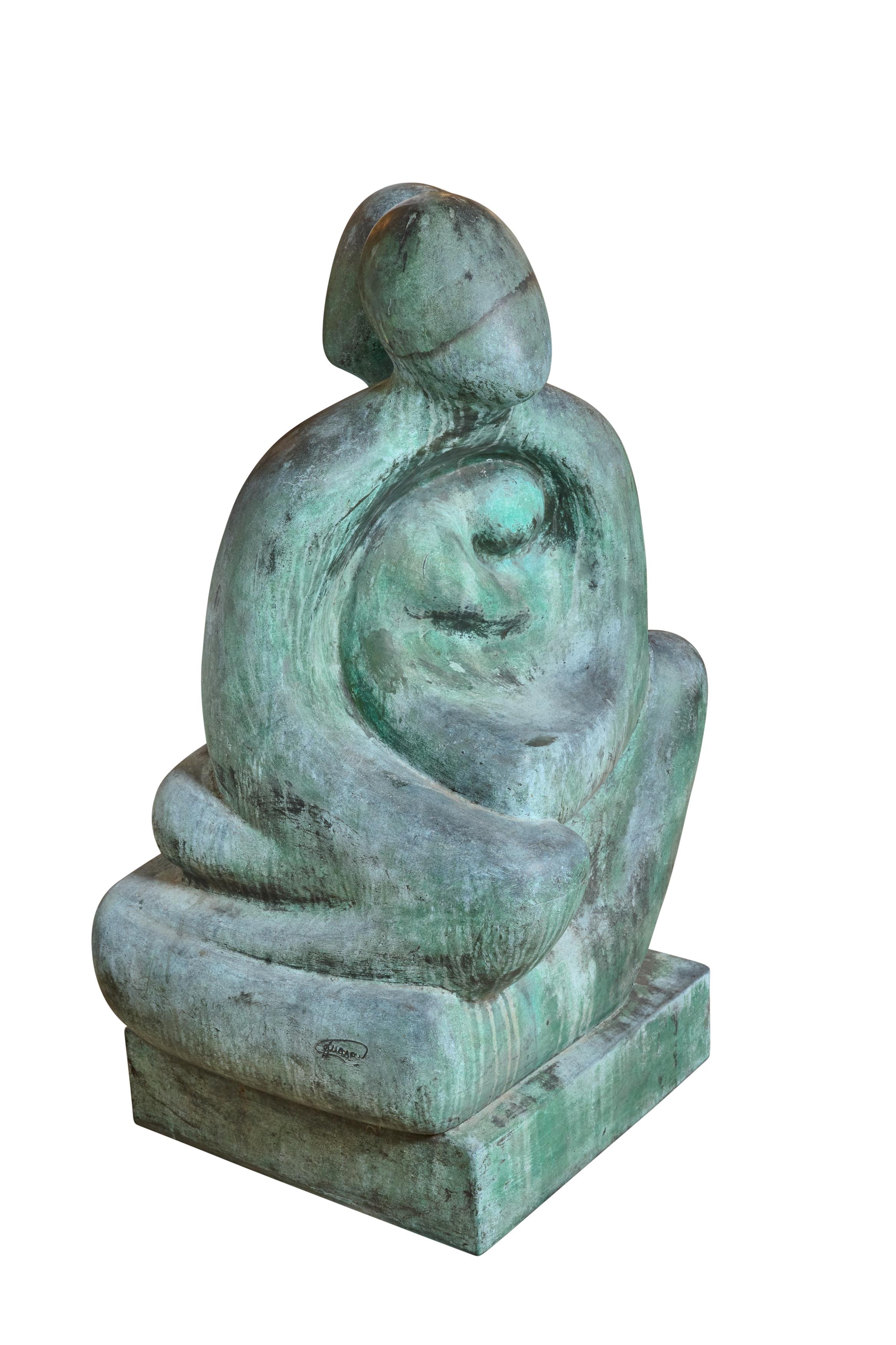 Sculpture de la famille Bon état - En vente à Chicago, IL