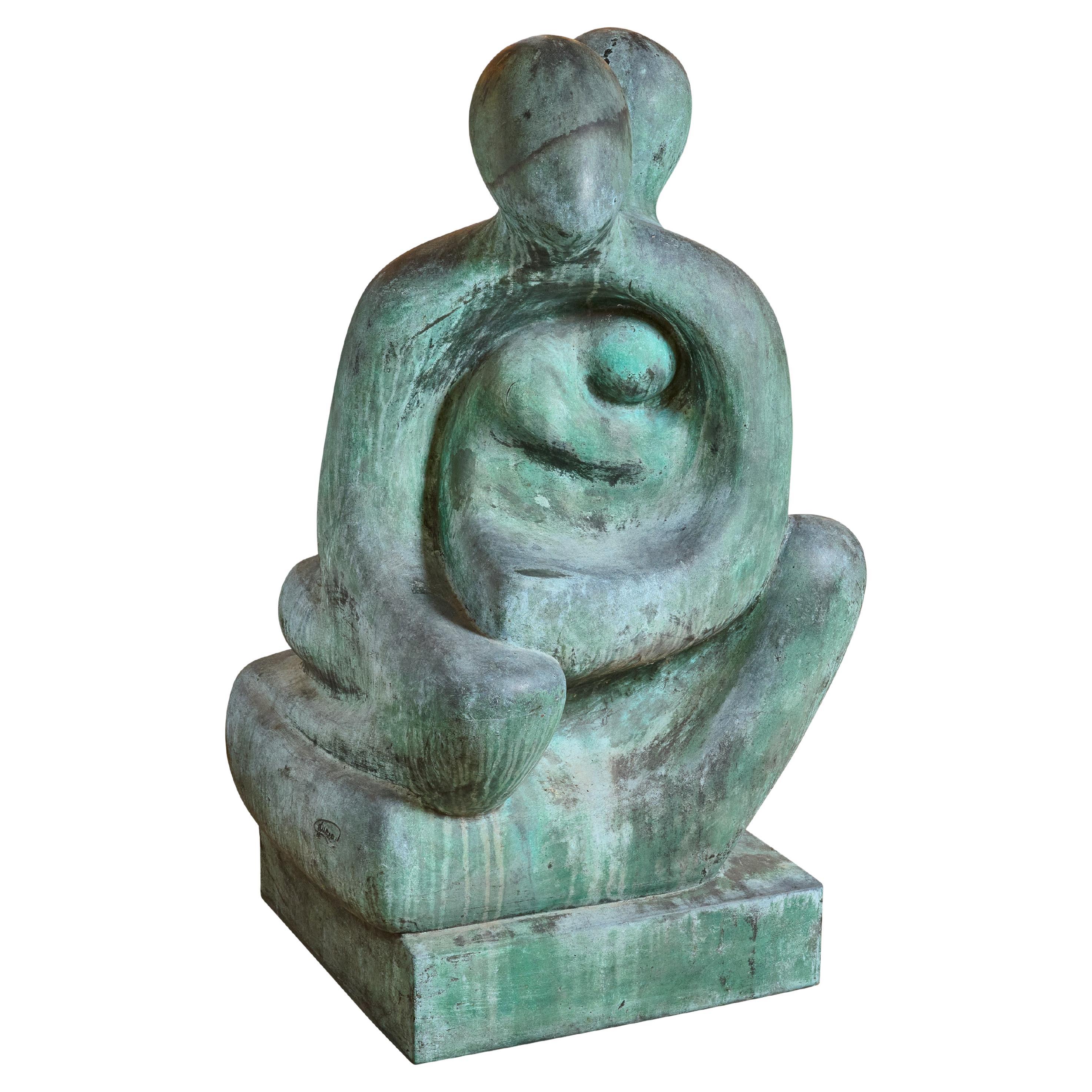 Escultura de familia