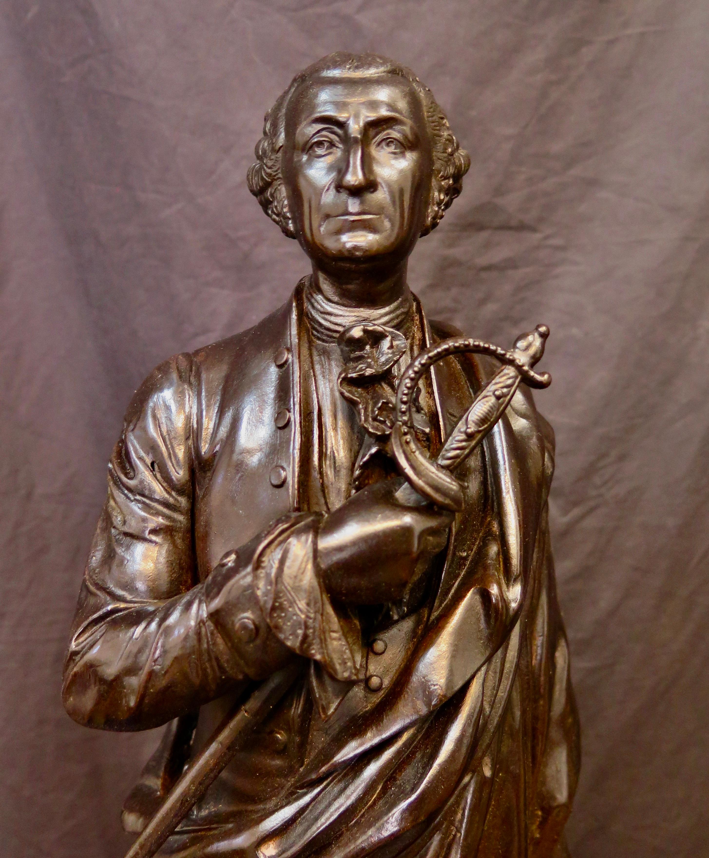 American Colonial Sculpture of George Washington