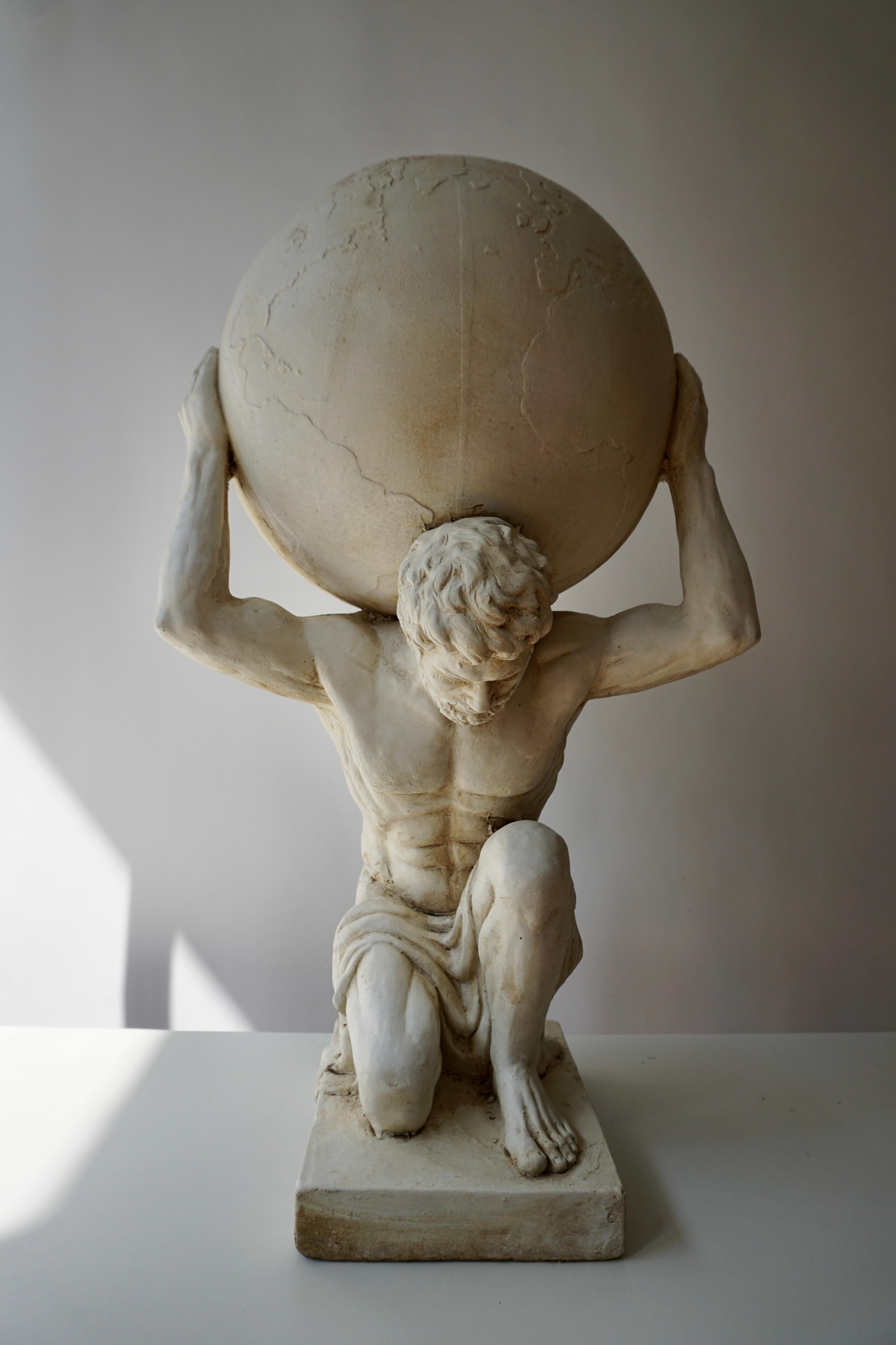 Sculpture of Hercules Bearing the World after Antonio Canova 7