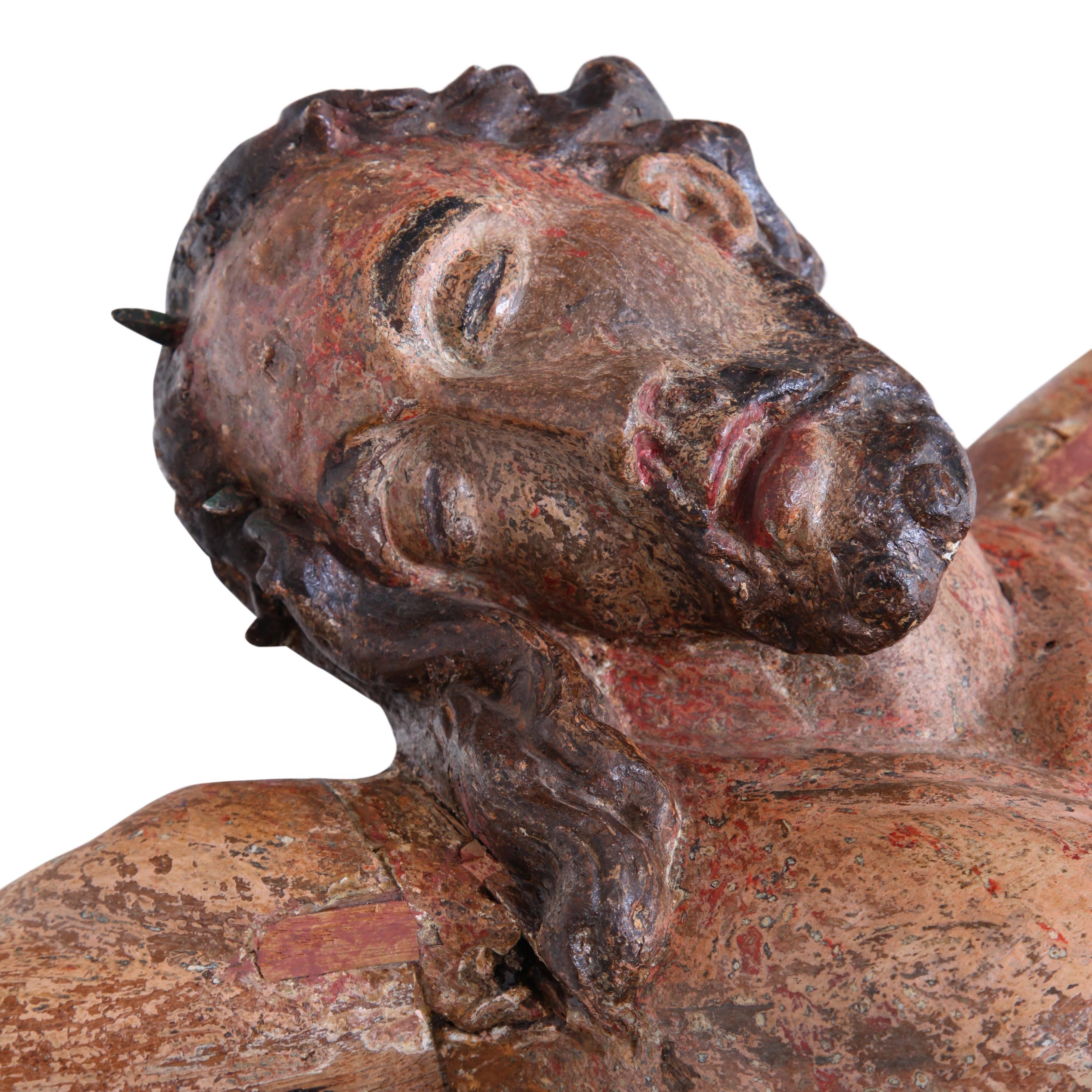 German Sculpture of Jesus Christ, 15th-16th Century