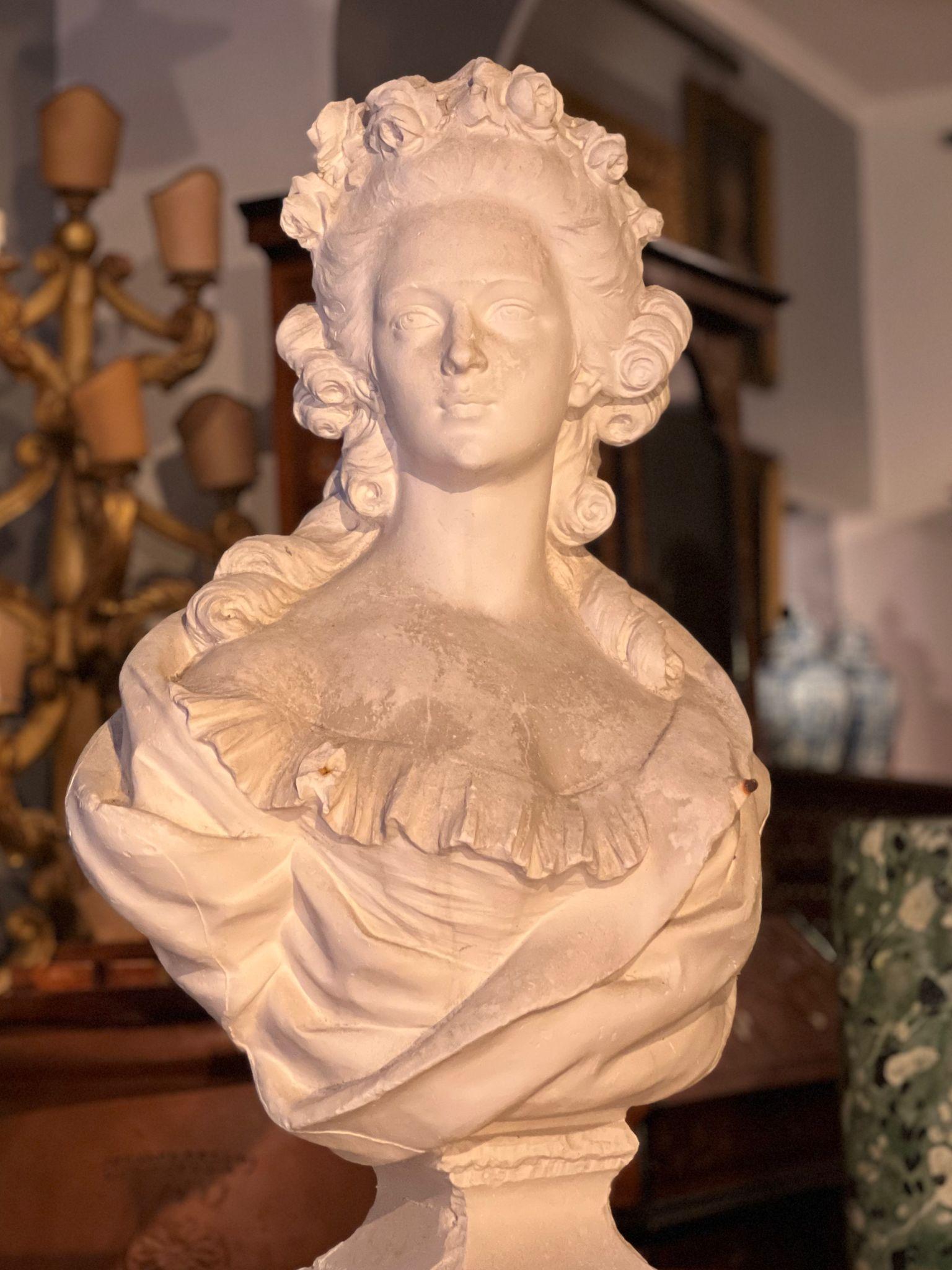 Italian sculpture of Madame Lamballe