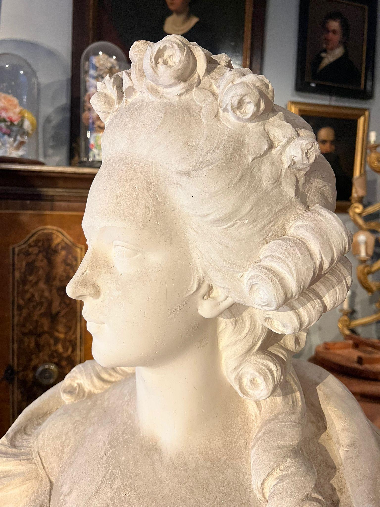 sculpture of Madame Lamballe In Good Condition In Firenze, IT