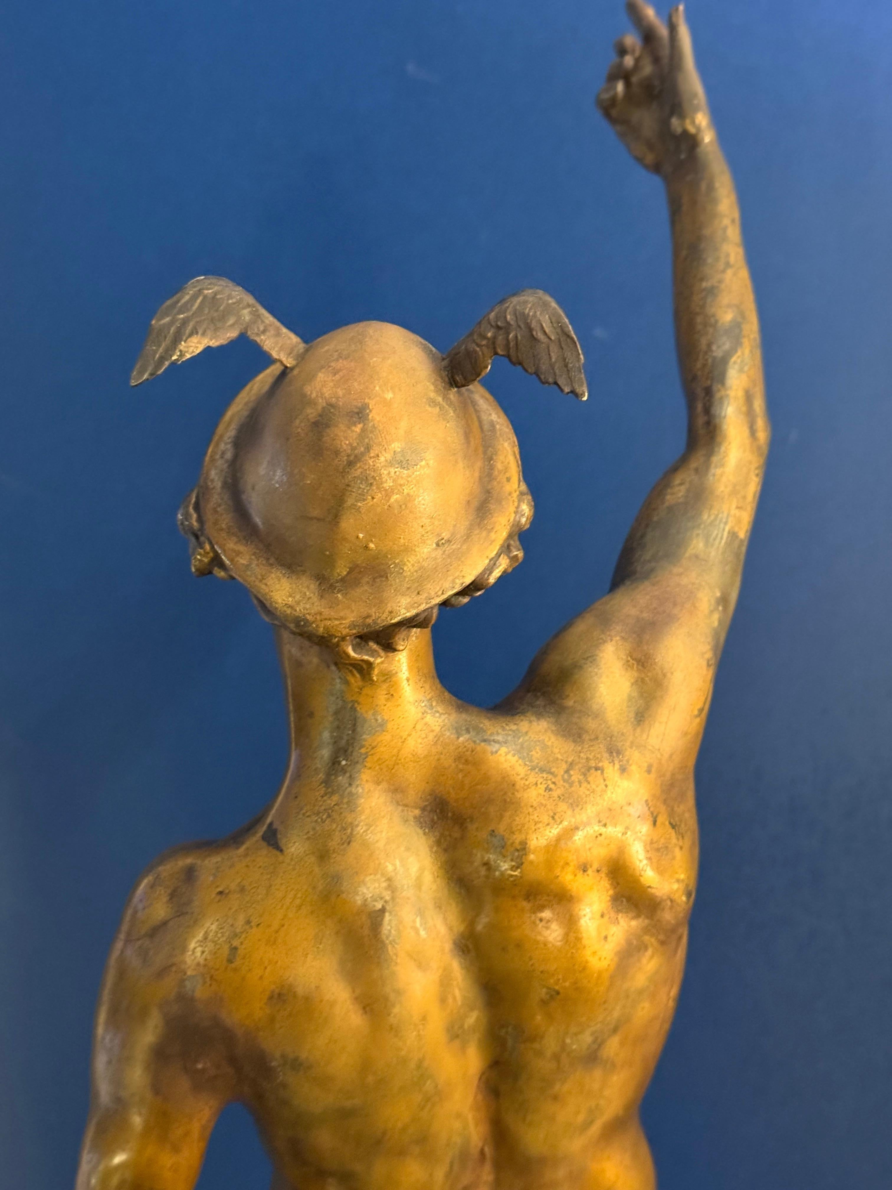 Escultura de Mercurio o Hermes en venta 5
