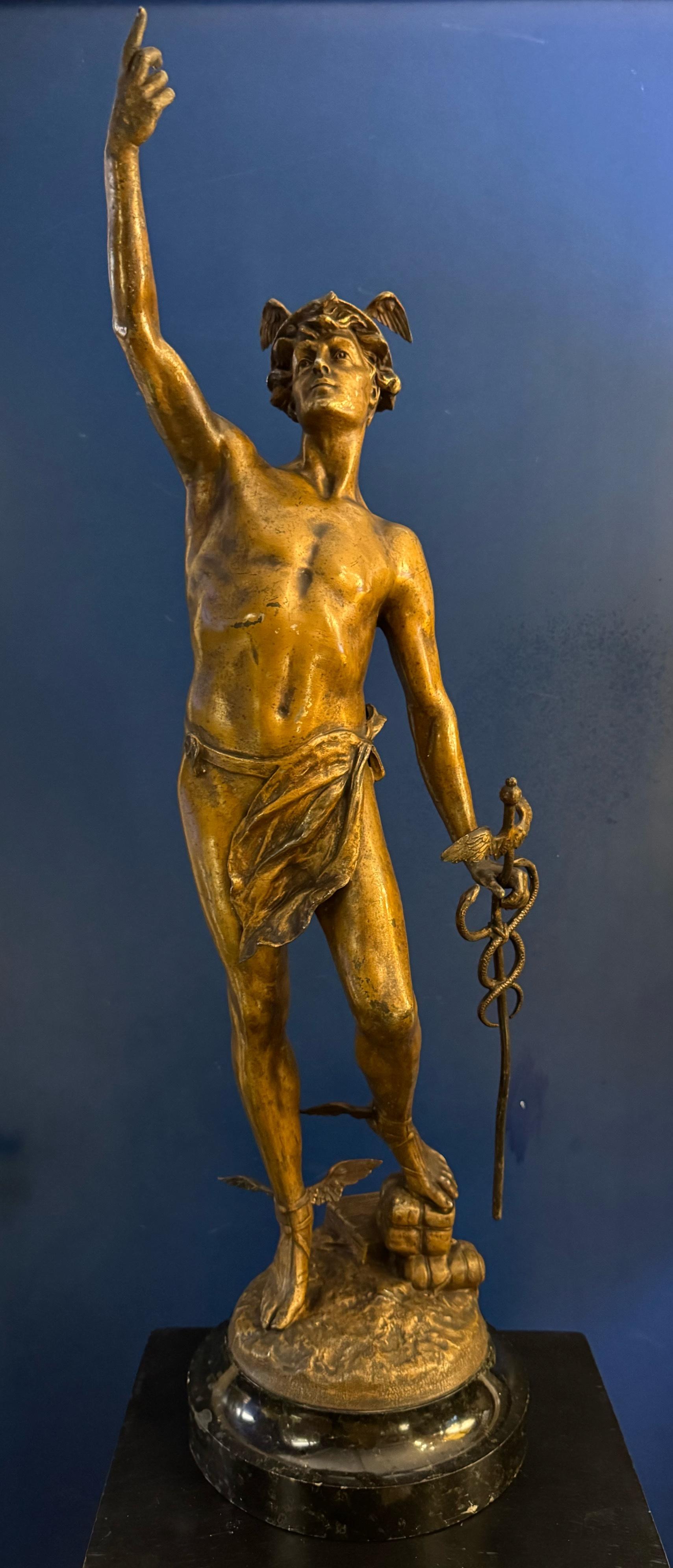 Escultura de Mercurio o Hermes Vaciado en venta