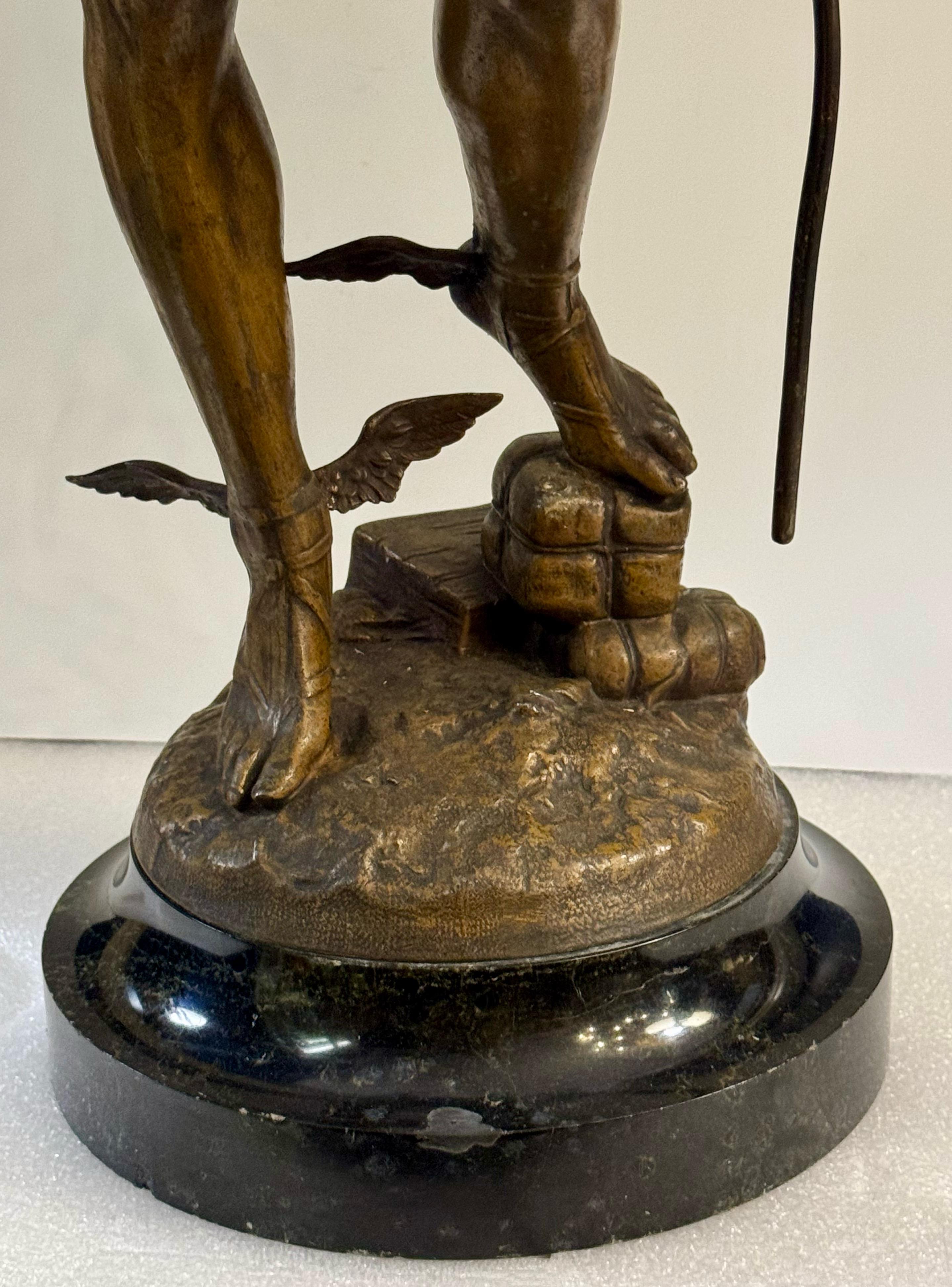 Escultura de Mercurio o Hermes en venta 1