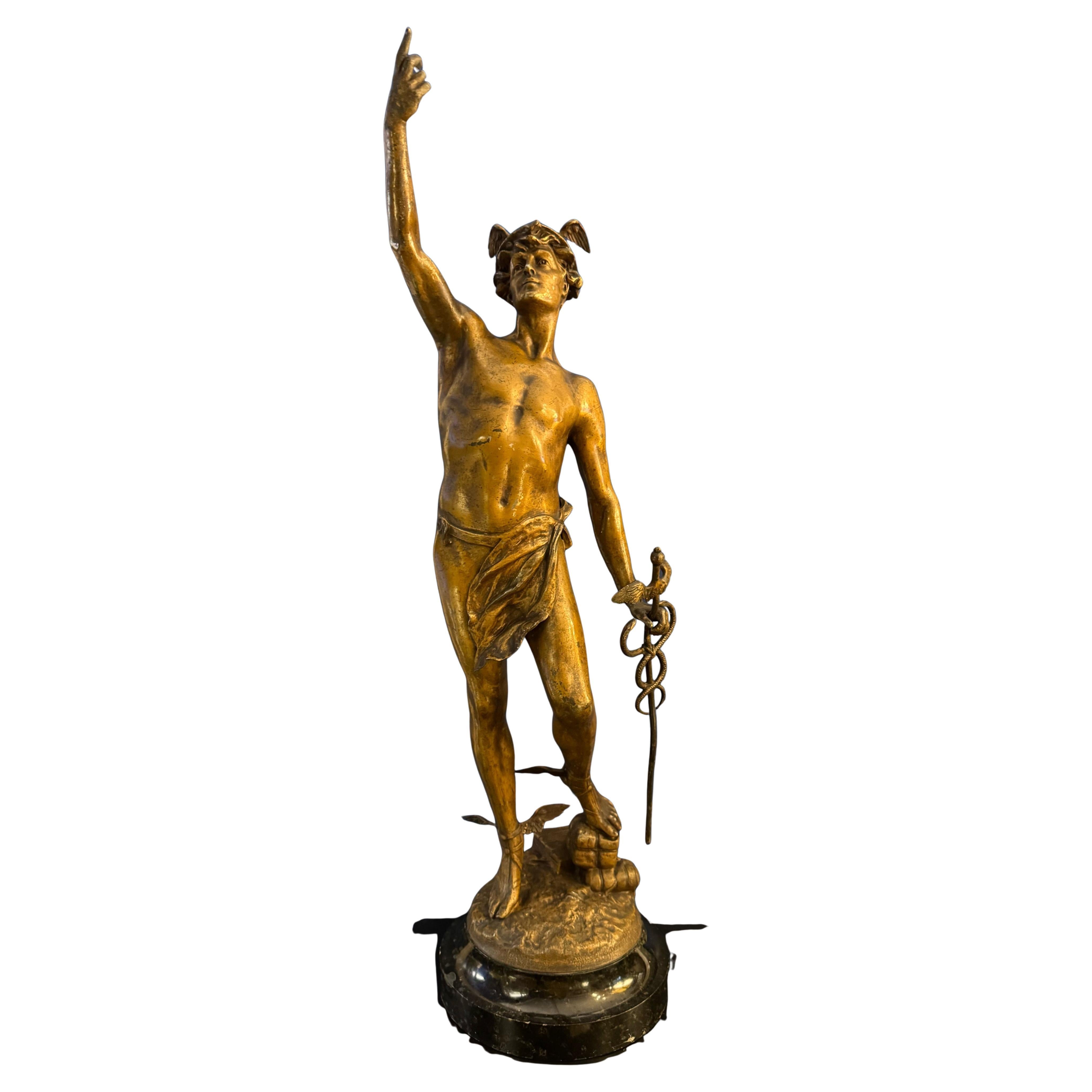 Escultura de Mercurio o Hermes en venta