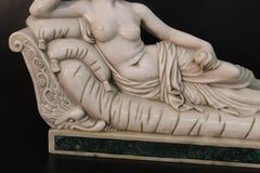Sculpture of Pauline Bonaparte in marble