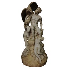 Sculpture of Prometheus and the Nymphs of the Ocean