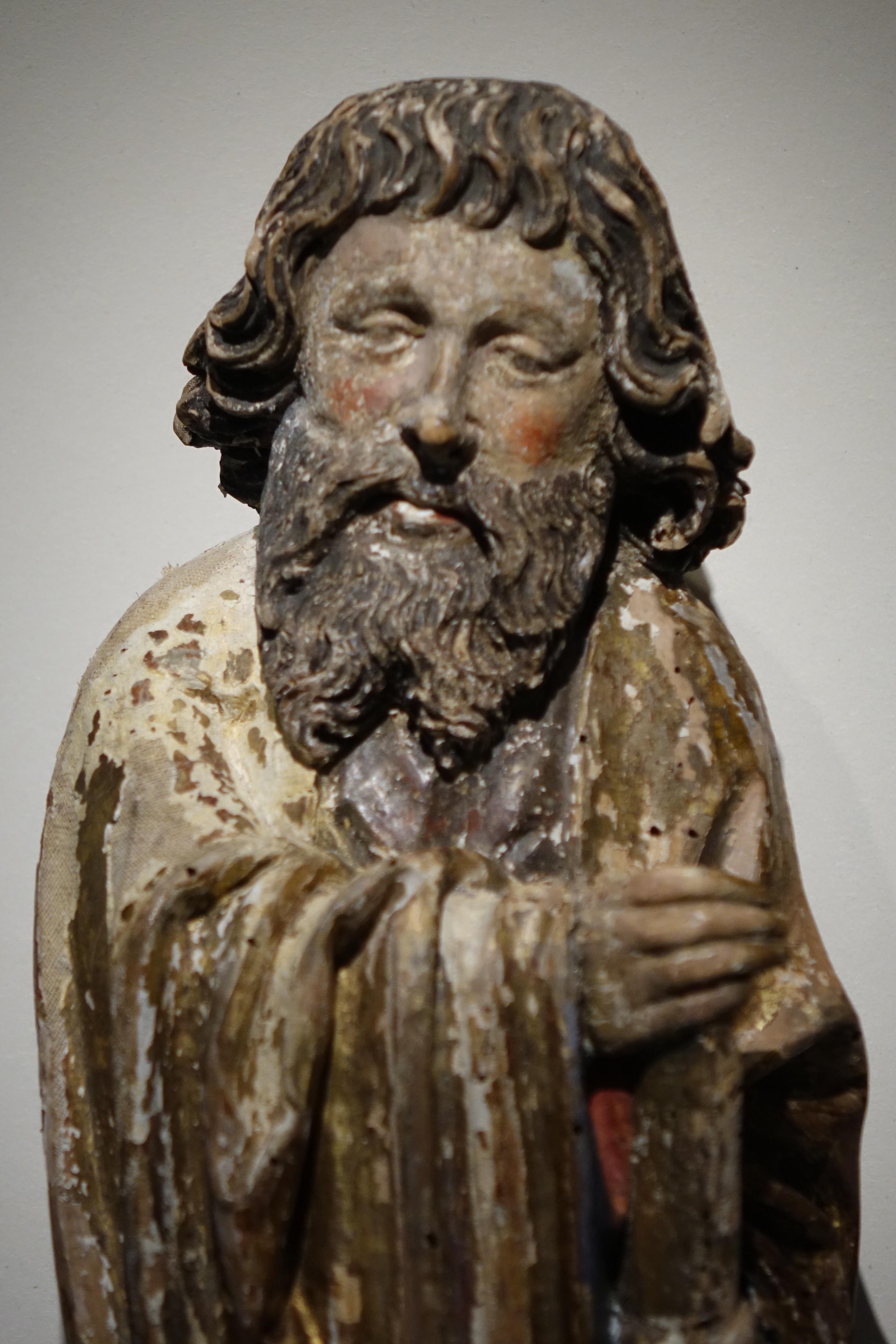 Sculpture of Saint Jacques the Minor, Burgundy, 15th century
Statue representing Saint-James
Saint-James refers to several Christian saints or biblical figures, the most famous being the apostle James of Zebedee, known as James the Major.
We are