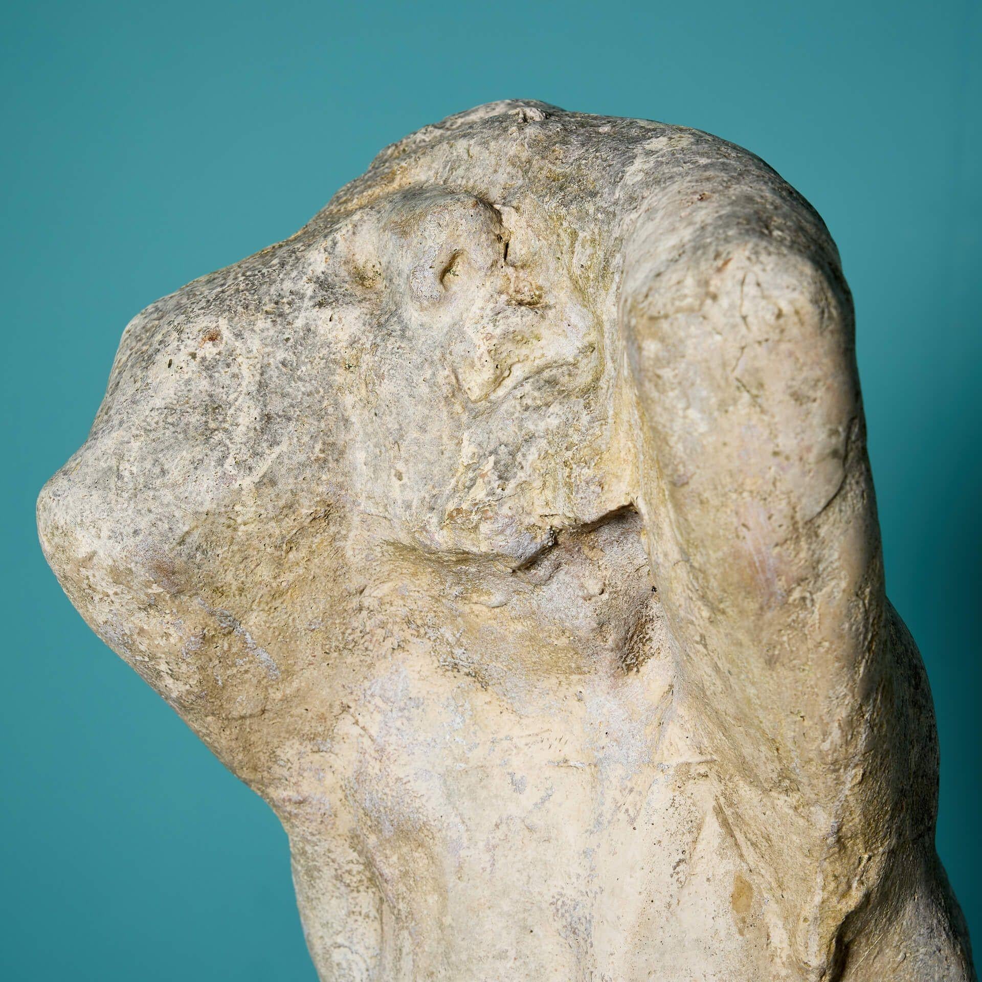 Mid-Century moderno Scultura di 'Figura in piedi in modo antico' di John W. Mills in vendita