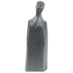 Sculpture of Tall Woman by Alexa Acuña