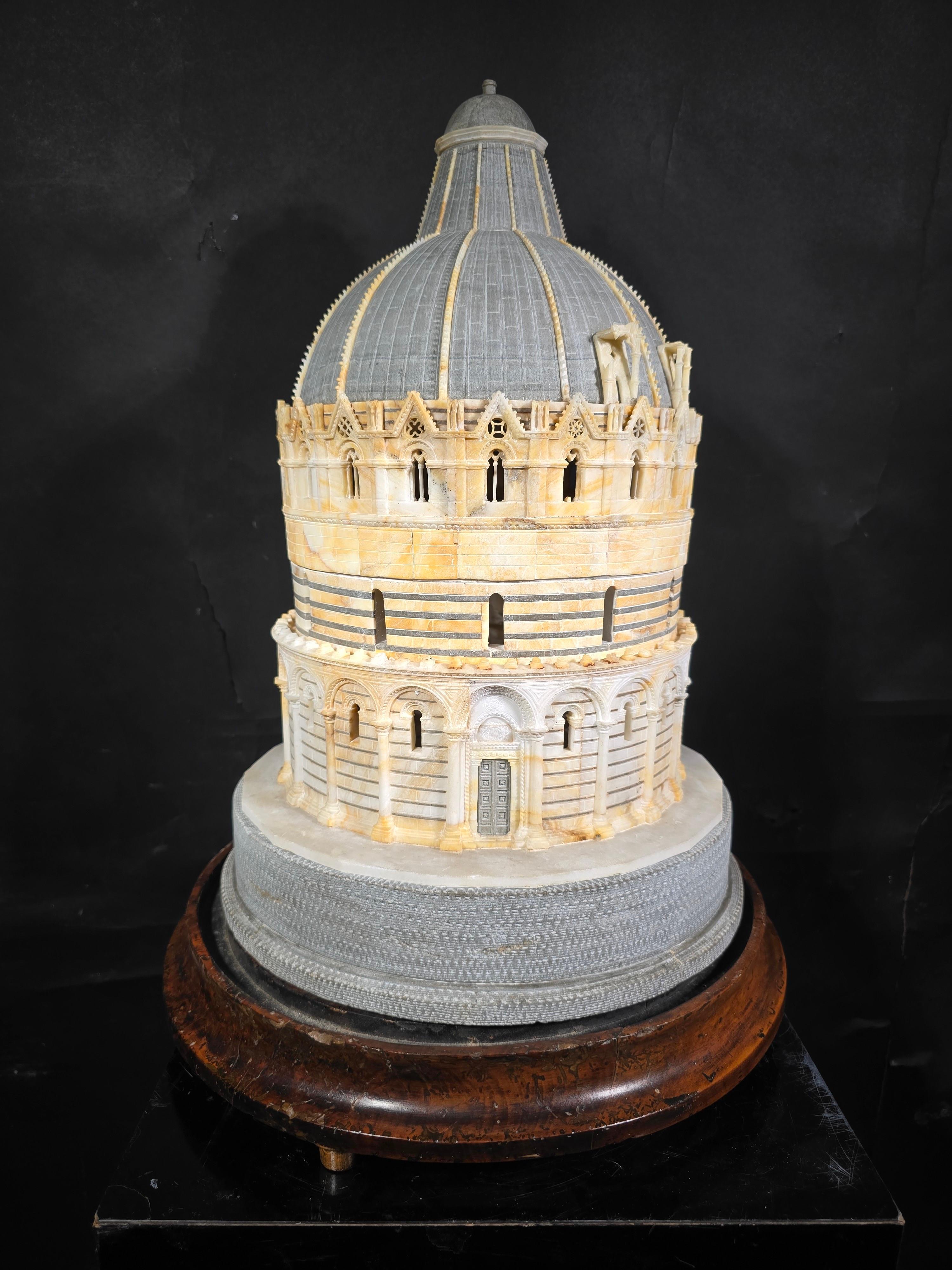  Sculpture of The Baptistery, Pisa - Giuseppe Andreoni's Grand Tour For Sale 6