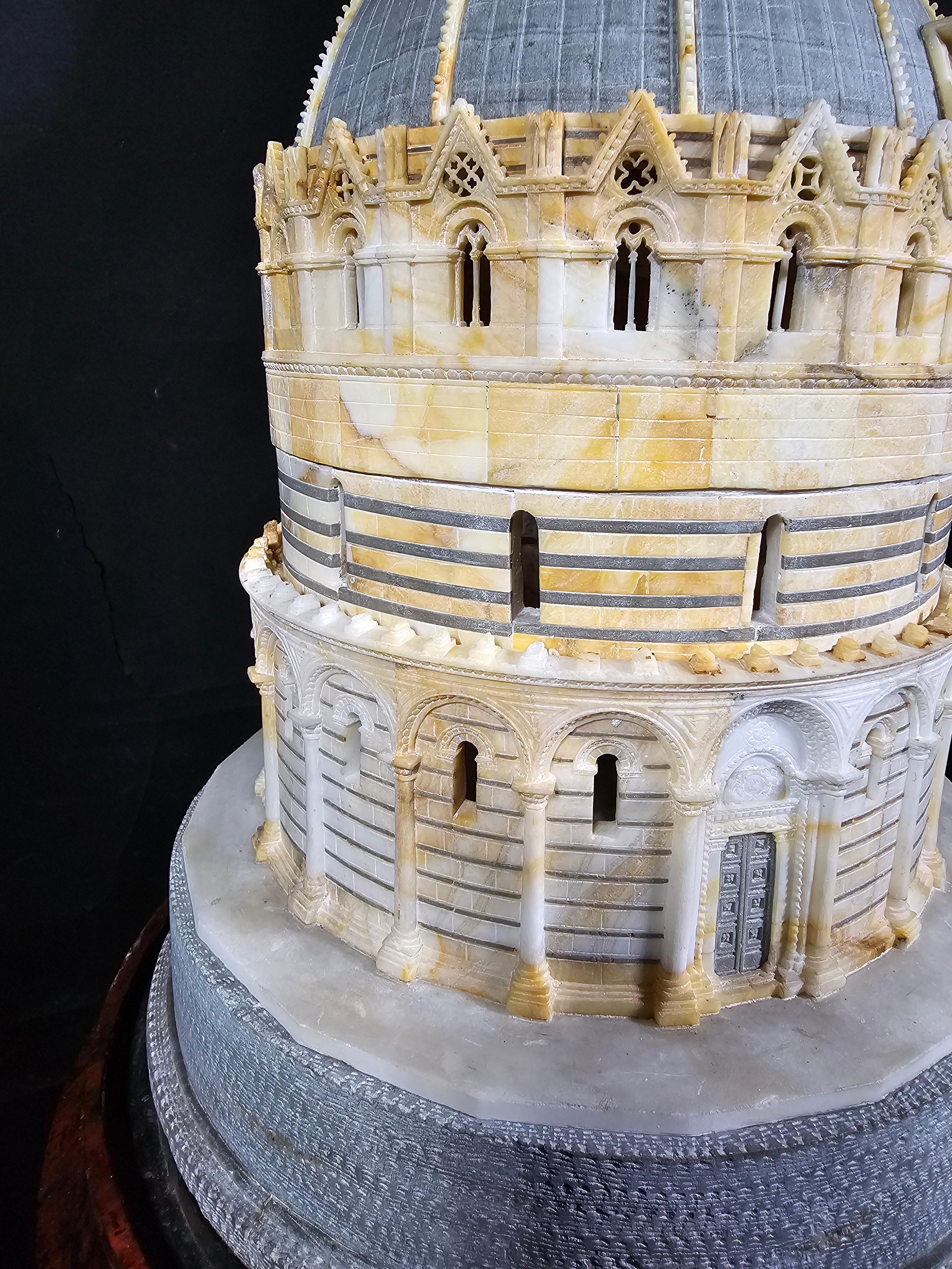  Sculpture of The Baptistery, Pisa - Giuseppe Andreoni's Grand Tour For Sale 7