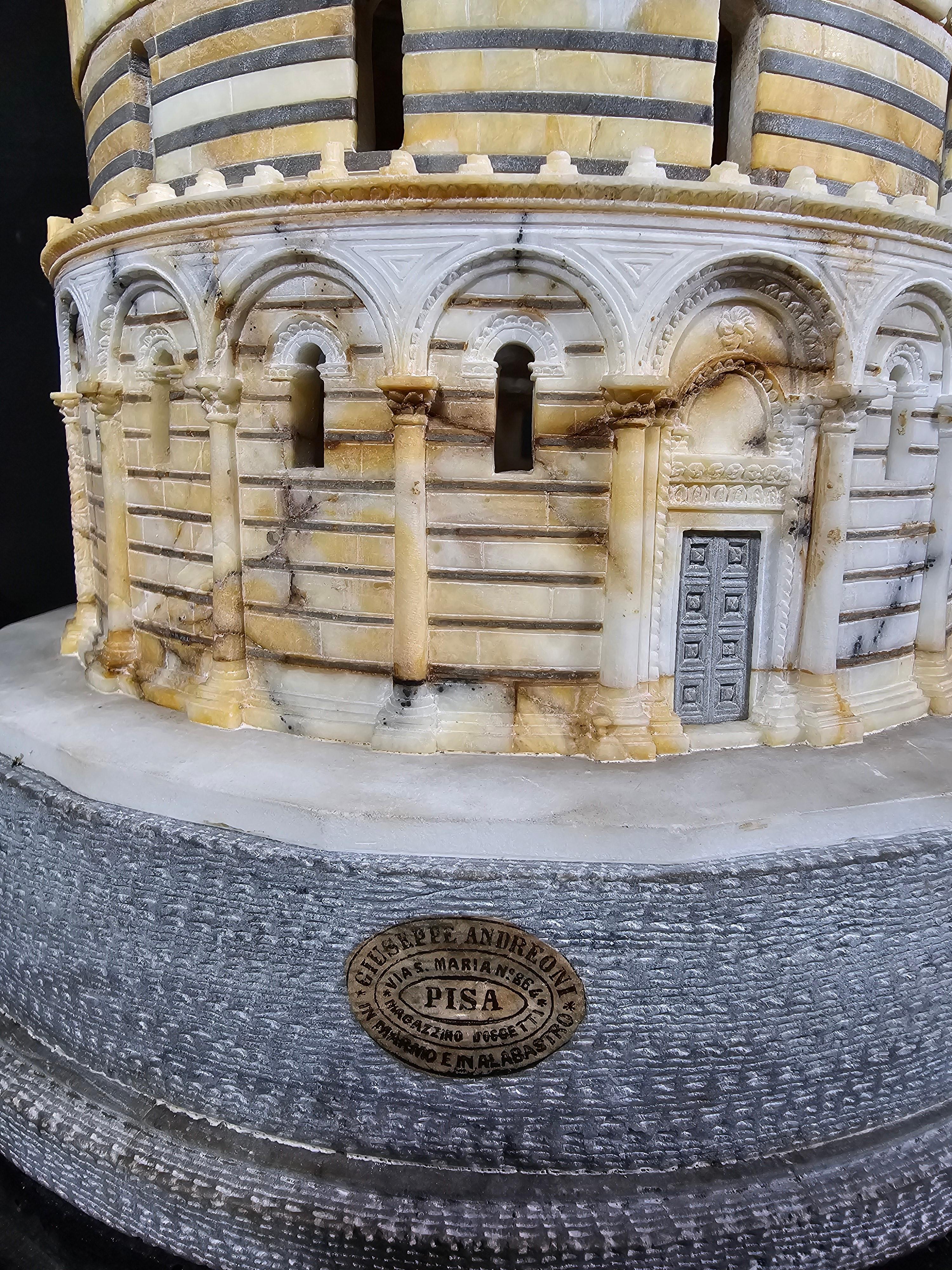  Sculpture de l'baptiste de Pisa, Grand Tour de Giuseppe Andreoni en vente 9