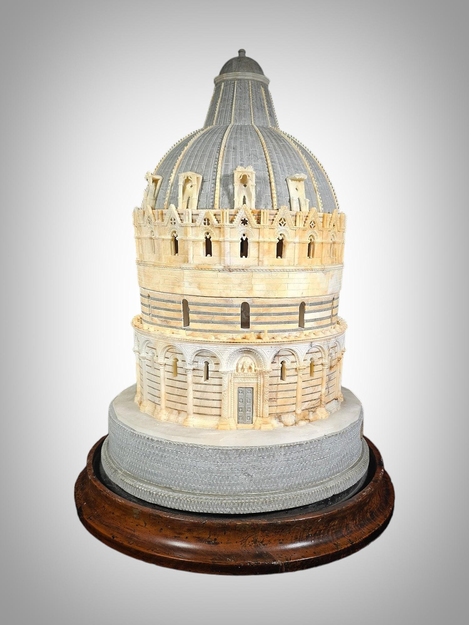  Sculpture of The Baptistery, Pisa - Giuseppe Andreoni's Grand Tour For Sale 10