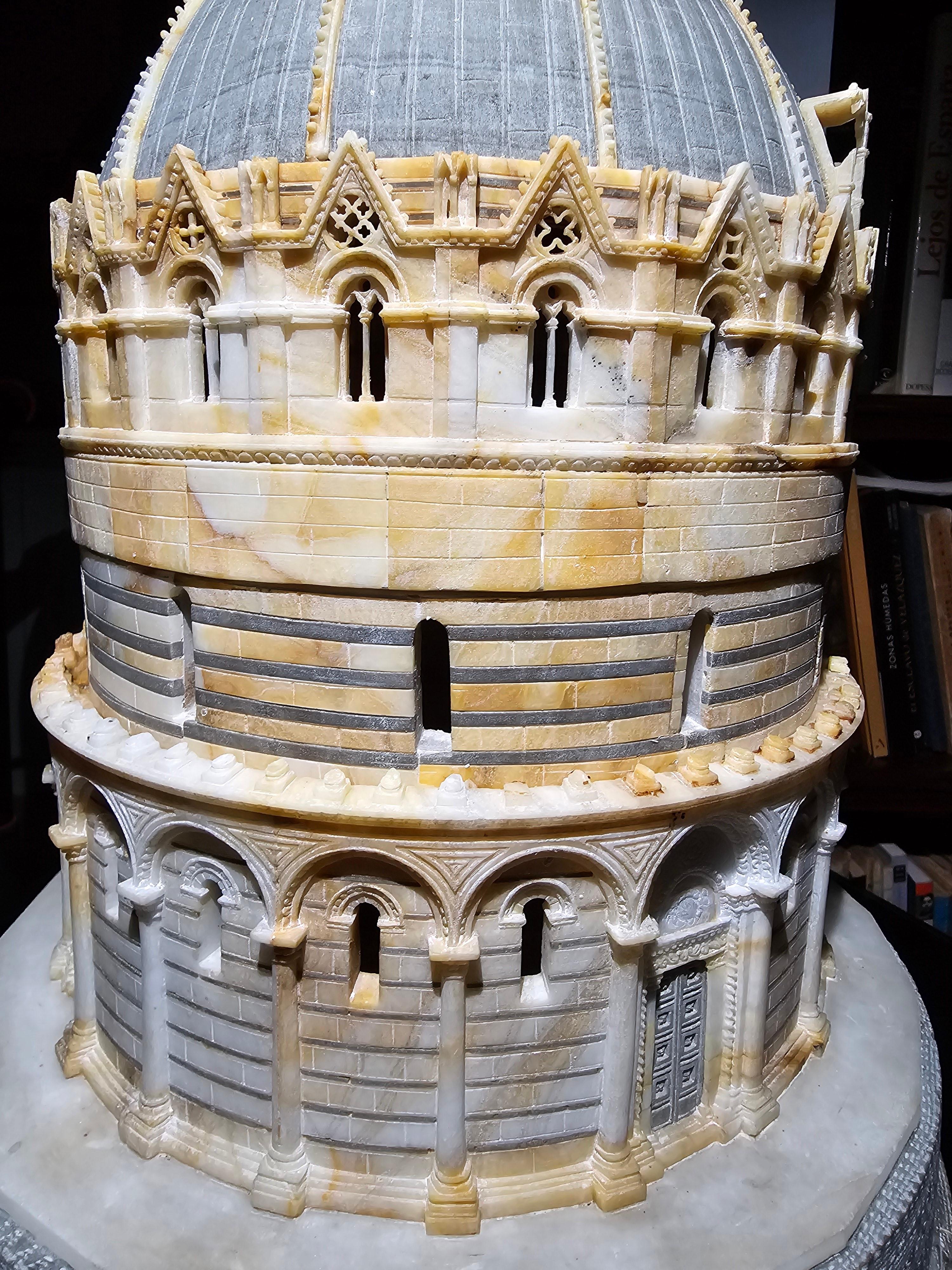  Sculpture of The Baptistery, Pisa - Giuseppe Andreoni's Grand Tour For Sale 1