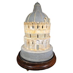 Antique  Sculpture of The Baptistery, Pisa - Giuseppe Andreoni's Grand Tour