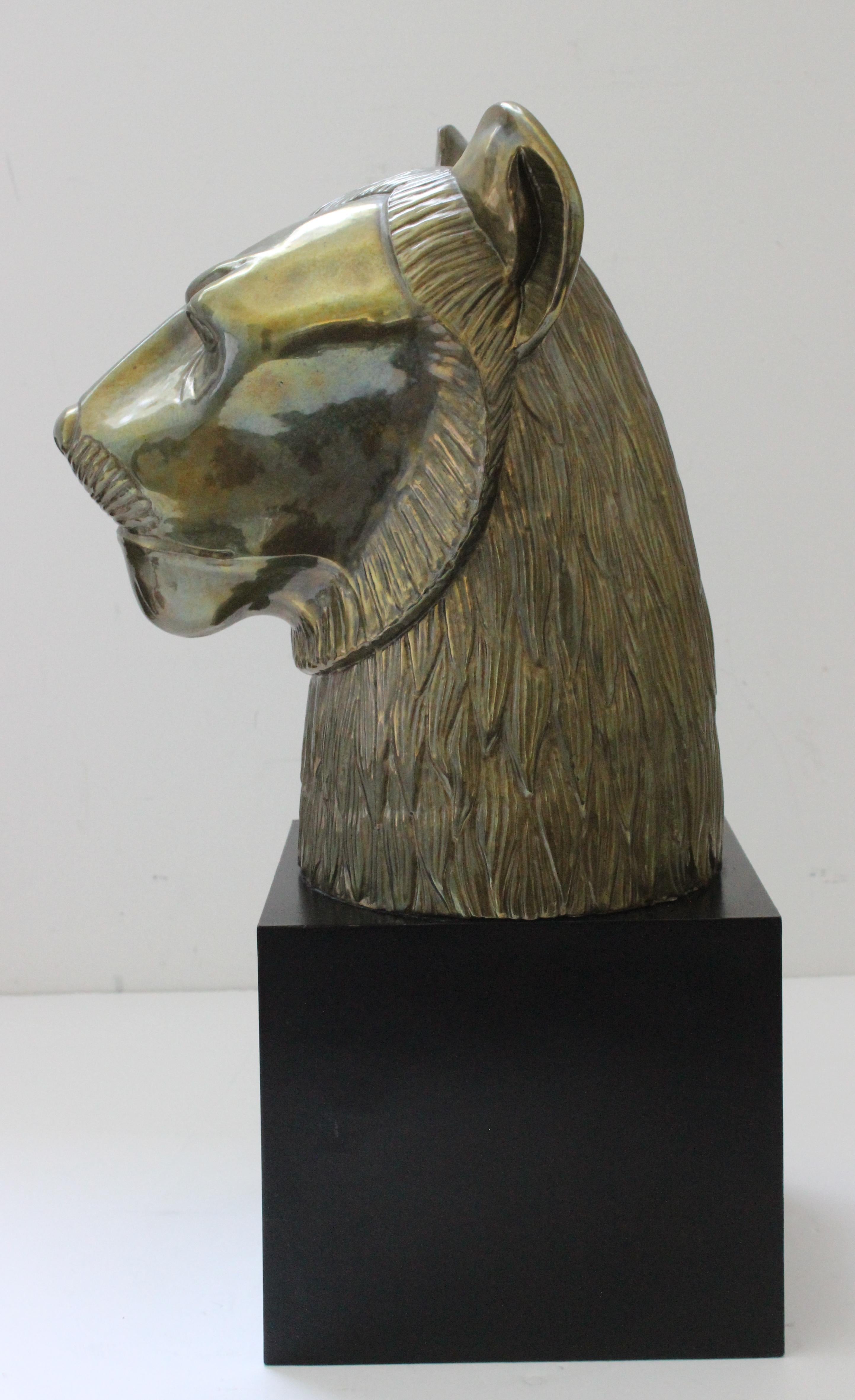 Skulptur der ägyptischen Göttin Sekhmet (amerikanisch) im Angebot