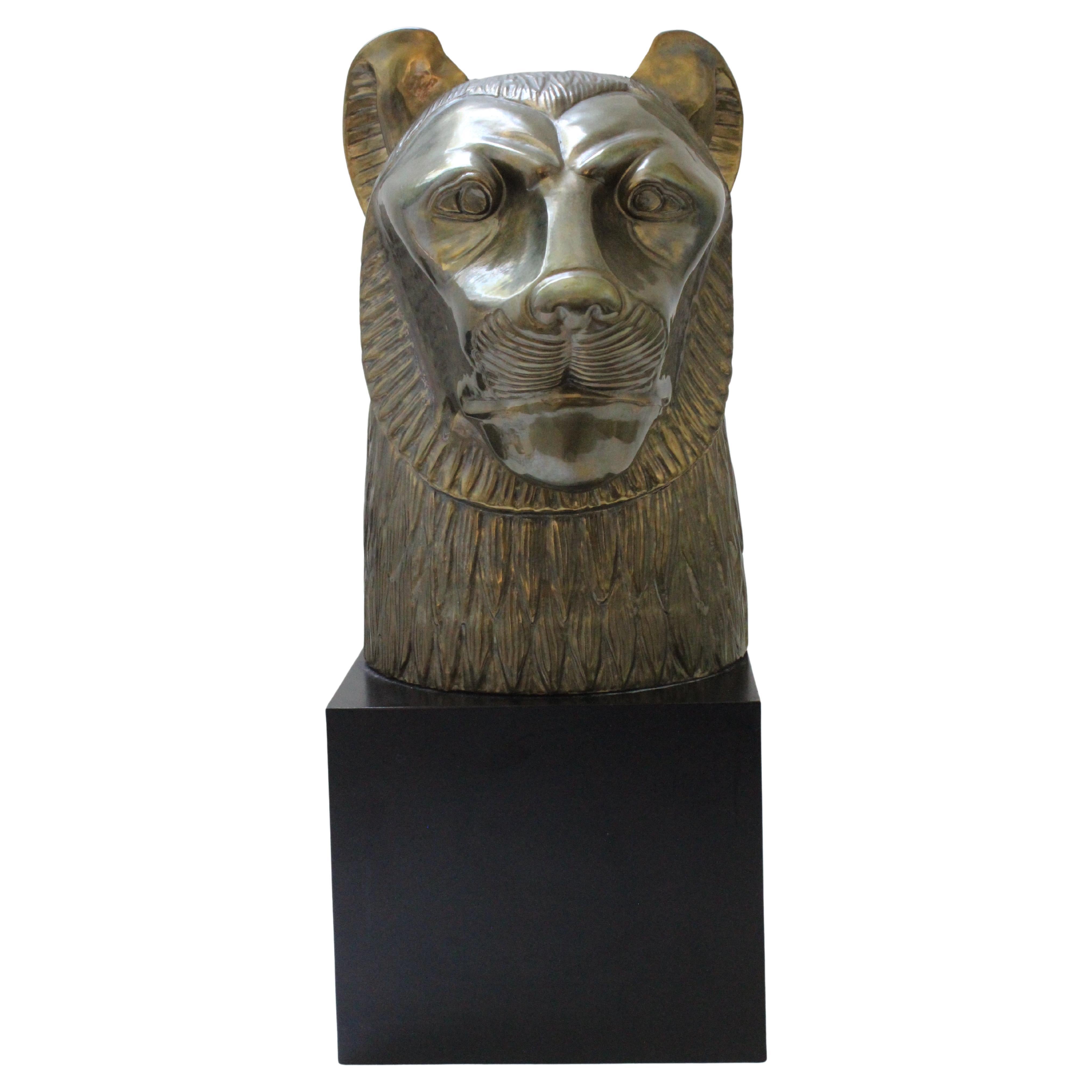 Sculpture of The Egyptian Goddess Sekhmet For Sale