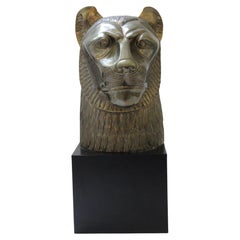 Vintage Sculpture of The Egyptian Goddess Sekhmet