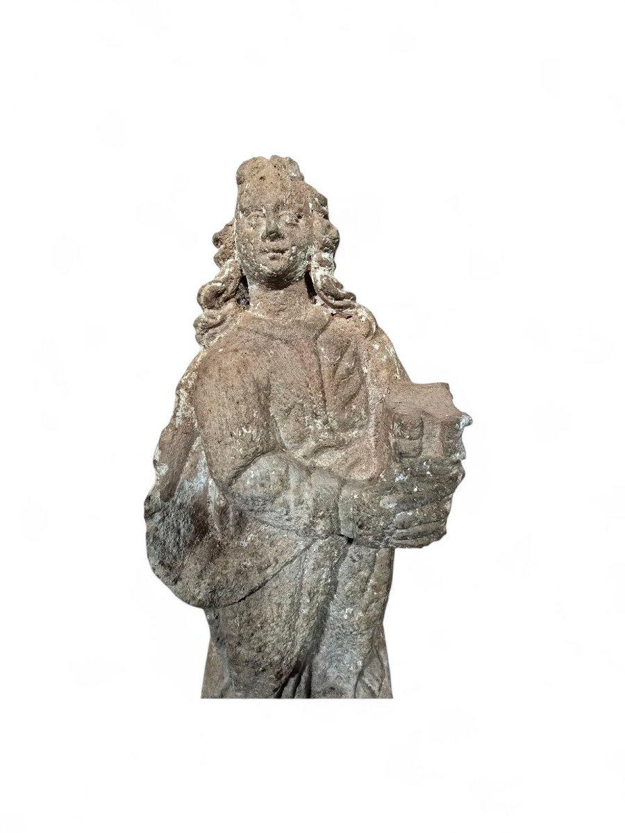 Italiano Scultura della Vergine Maria - Scuola italiana, XVII secolo in vendita